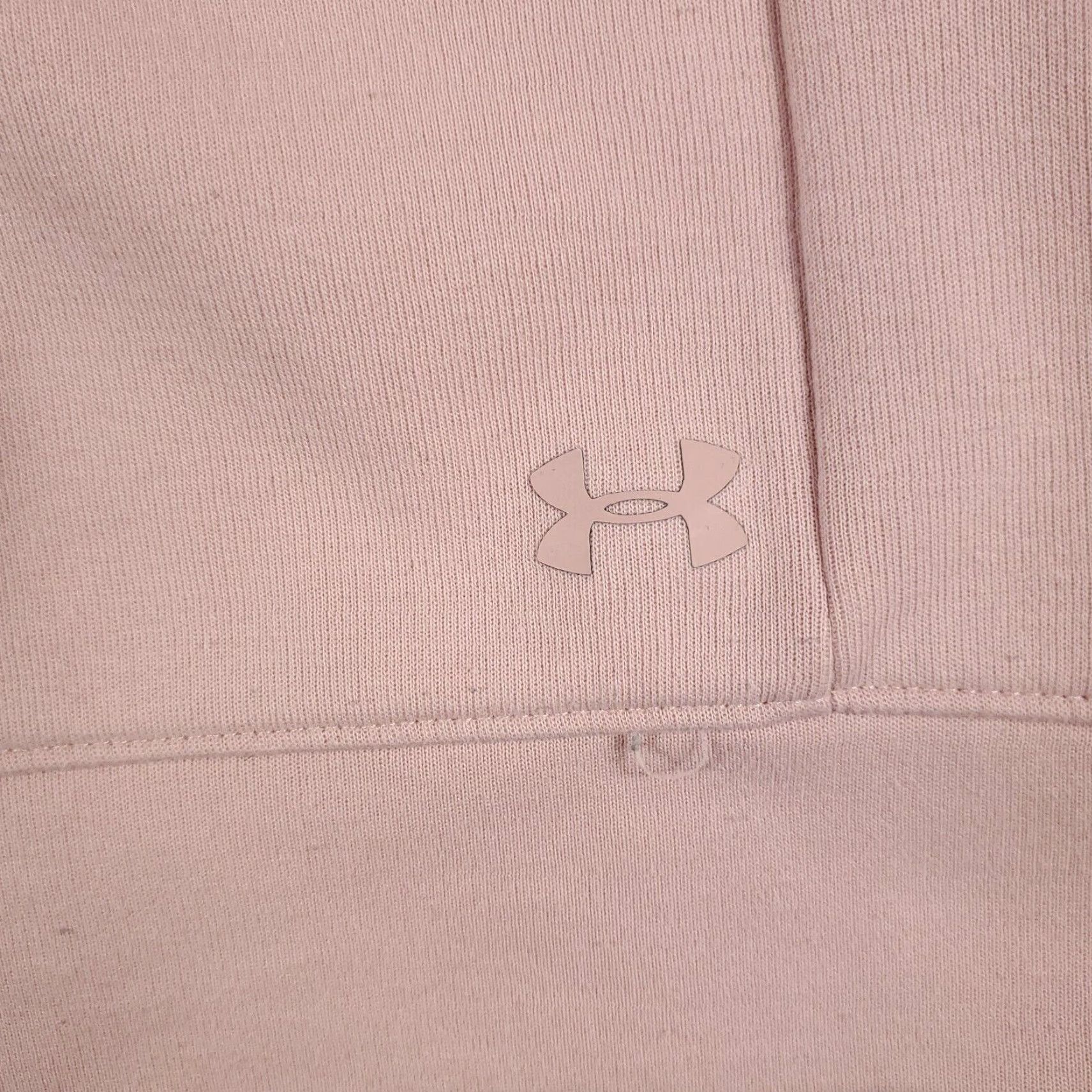 Under Armour Under Armour Hoodie Womens XS Pink OVERSIZED Pullover Sweatshirt Shirt Pullover Hoodie Womens XS Pink Logo All Seasons Hooded Pockets Modern Sports Size XS / US 0-2 / IT 36-38 - 2 Thumbnail