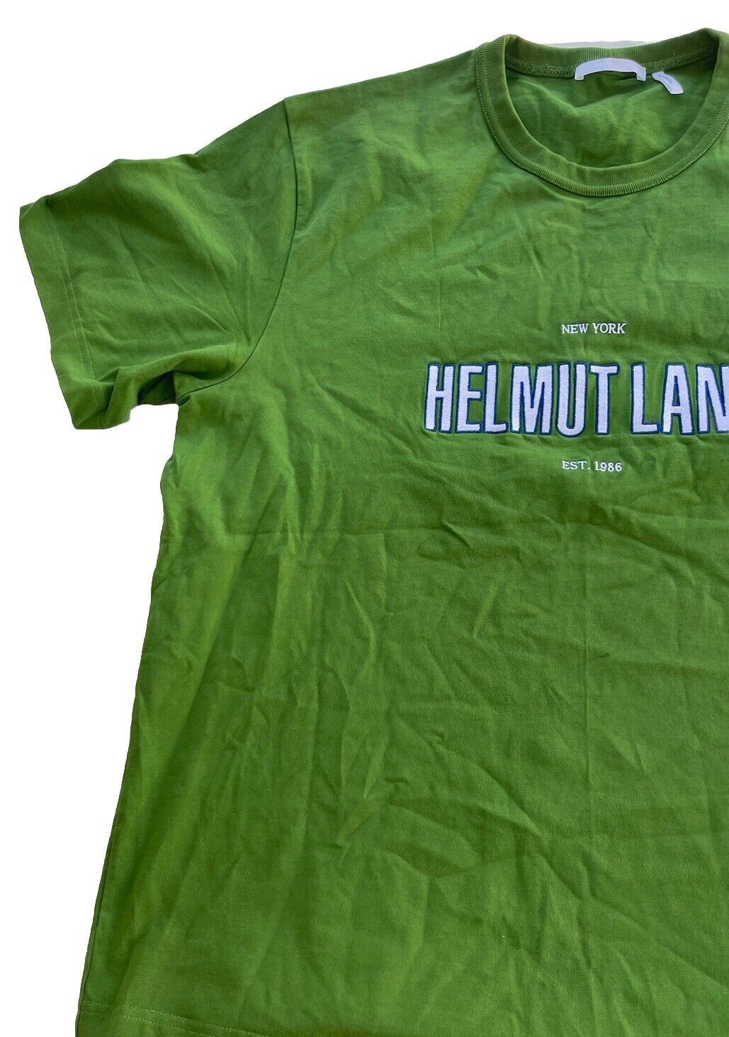 Helmut Lang Helmut Lang Men’s Shirt Sz XXL Green Streetwear New York Size US XXL / EU 58 / 5 - 8 Thumbnail