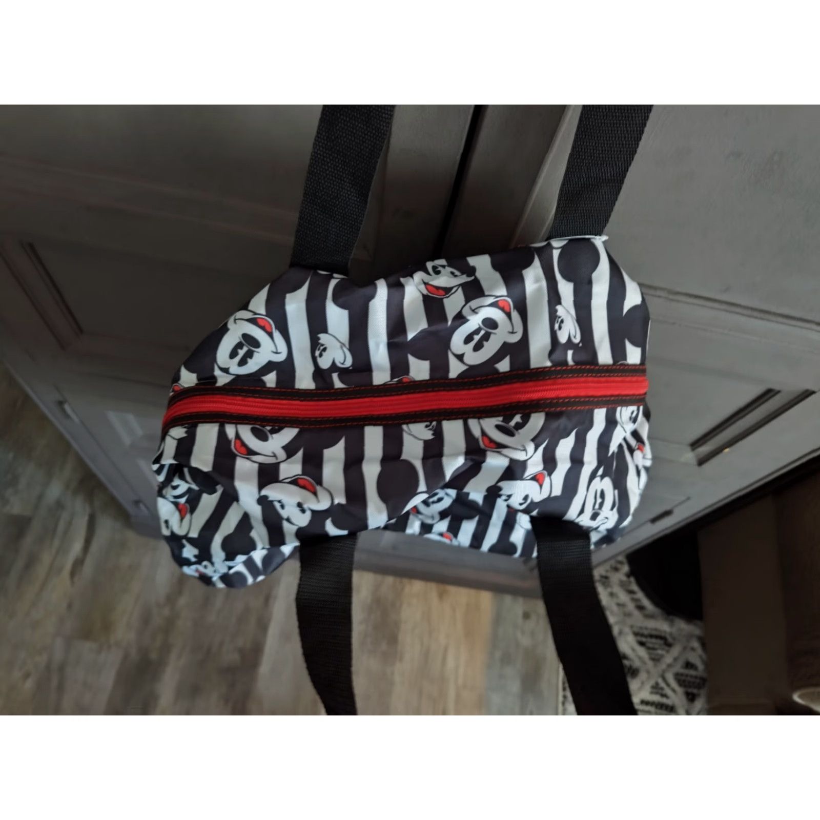 Disney Disney Mickey Mouse Weekend Duffle Bag Light Weight Travel Packable Tote NWT Size ONE SIZE - 6 Thumbnail