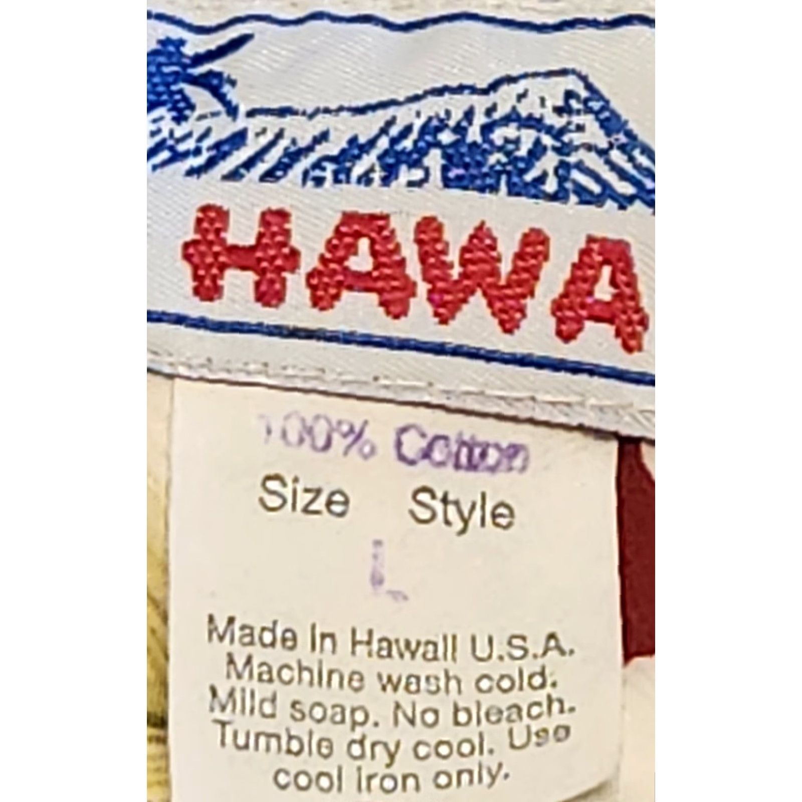 Vintage VINTAGE Hawaii Shirt Men L Large Short Sleeve Hawaiian Floral AOP Cotton USA MADE Size US L / EU 52-54 / 3 - 8 Thumbnail