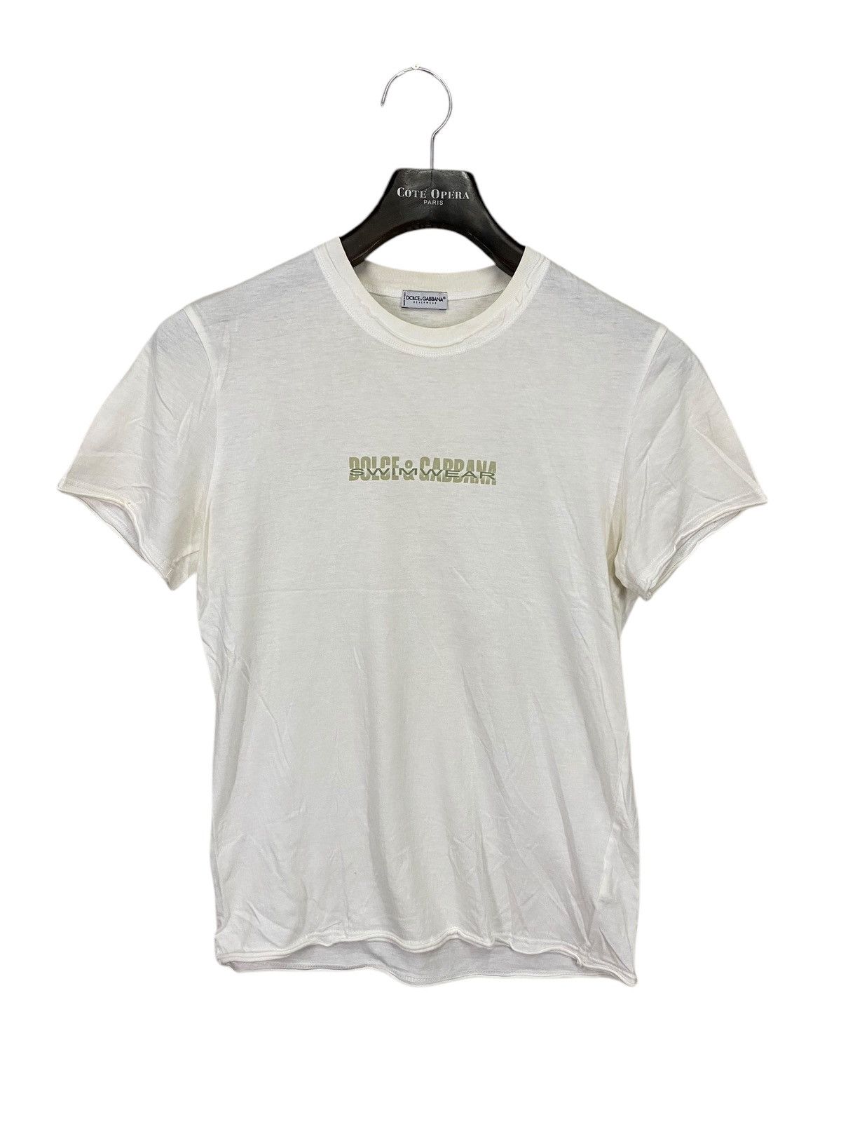 Designer × Dolce & Gabbana × Vintage Vintage dolce & gabbana beachwear tshirt Size US S / EU 44-46 / 1 - 1 Thumbnail