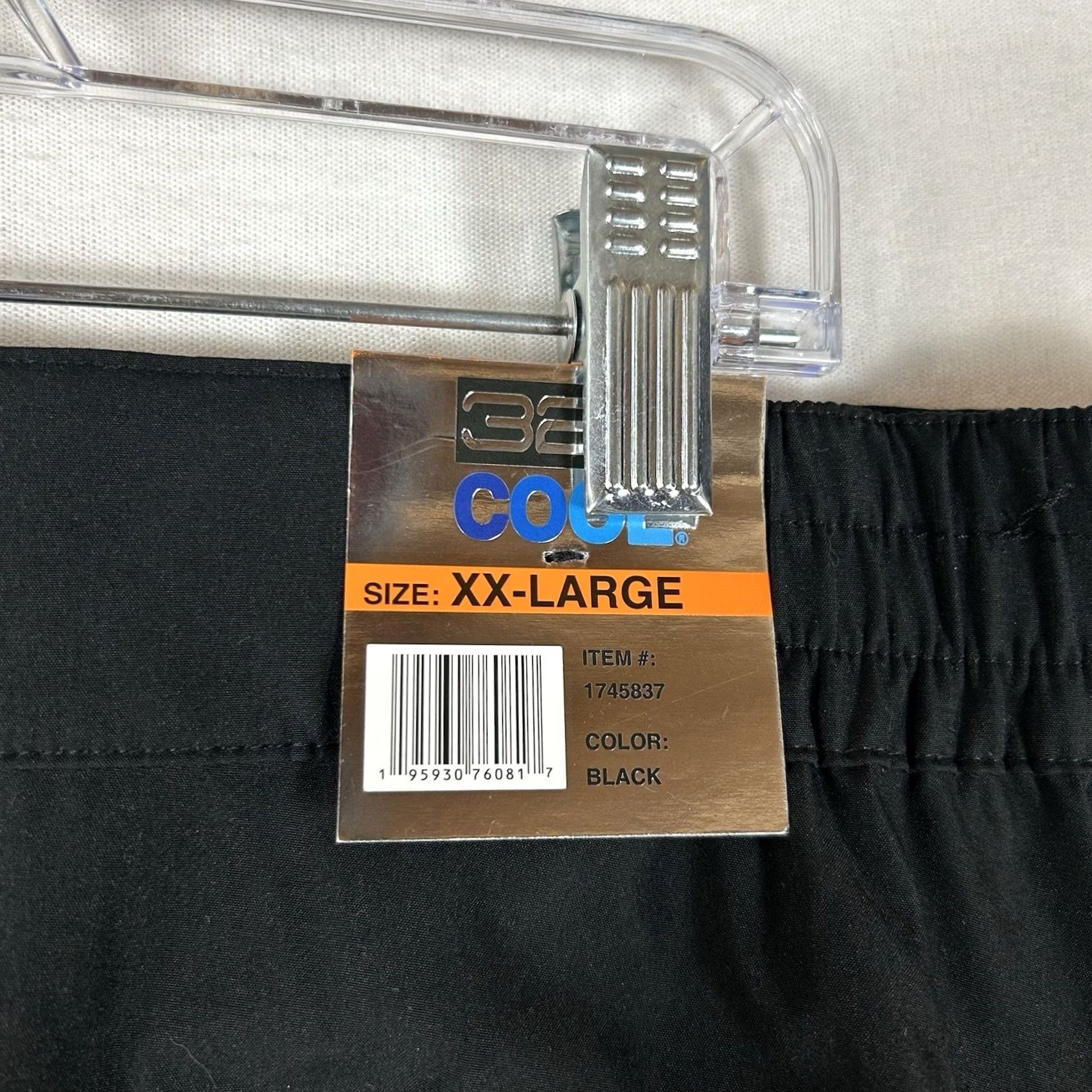 Vintage 32 Degrees Skort Womens 2XL Black Lined Knit Short Athletic Golf NWT Size 40" / US 18 - 6 Thumbnail