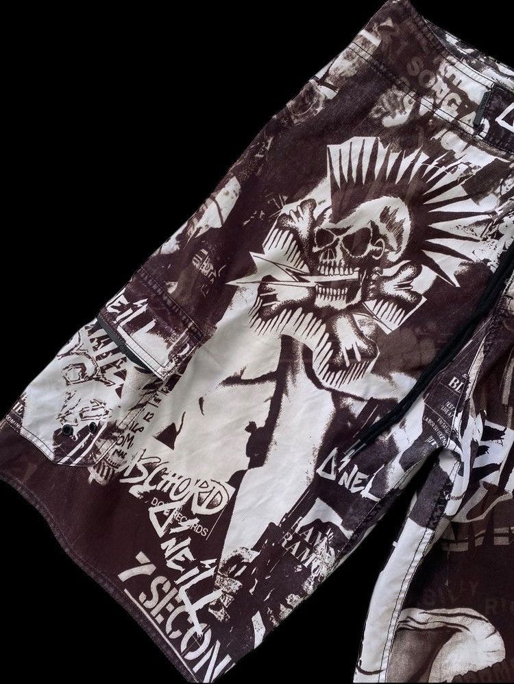 O'Neill Oniells Punk Band Fullprint Soft Short Pant Size US 36 / EU 52 - 4 Thumbnail