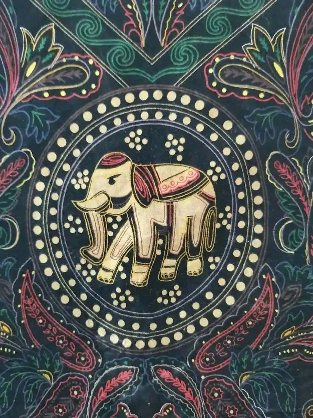 Vintage Vintage Rolens Elephants Design Full Print Vest Size US M / EU 48-50 / 2 - 6 Thumbnail