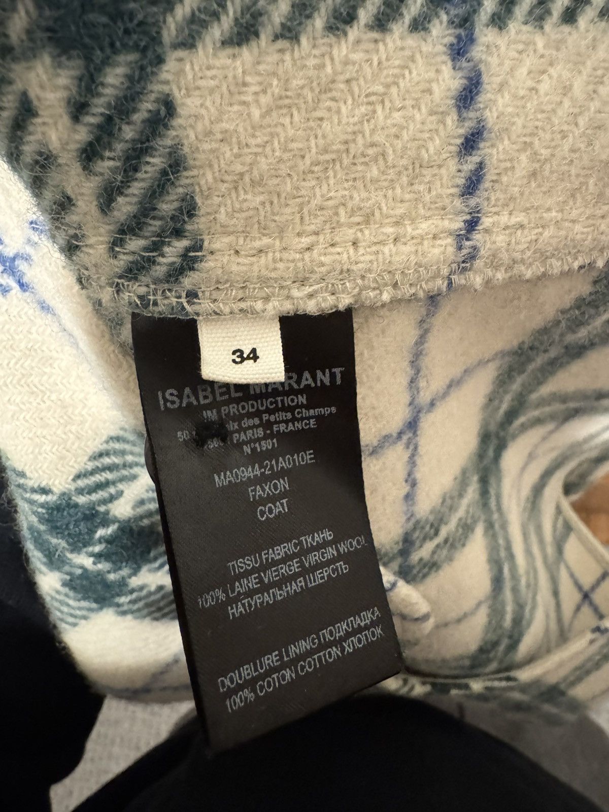 Isabel Marant Etoile Isabel Marant Faxon Wool Overshirt Size US S / EU 44-46 / 1 - 9 Thumbnail