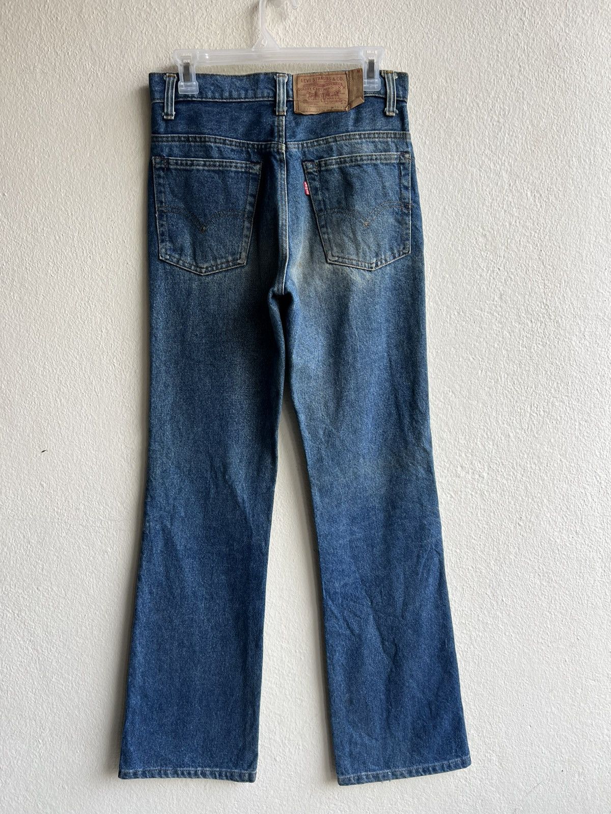 Levi's Vintage 70s Levi’s 517 Talon 42 Mud Denim Flare Jeans Size US 29 - 24 Thumbnail