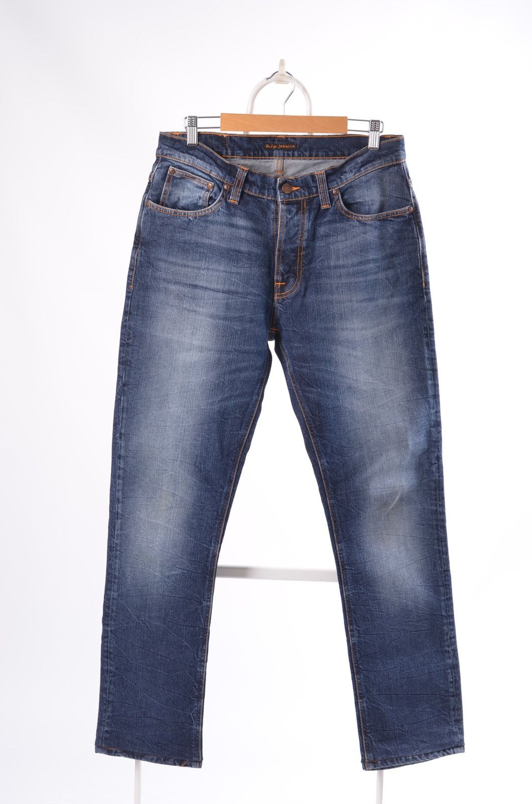Nudie Jeans Nudie jeans Dude Dan dark fuzz denim sz 31 Size US 31 - 3 Thumbnail