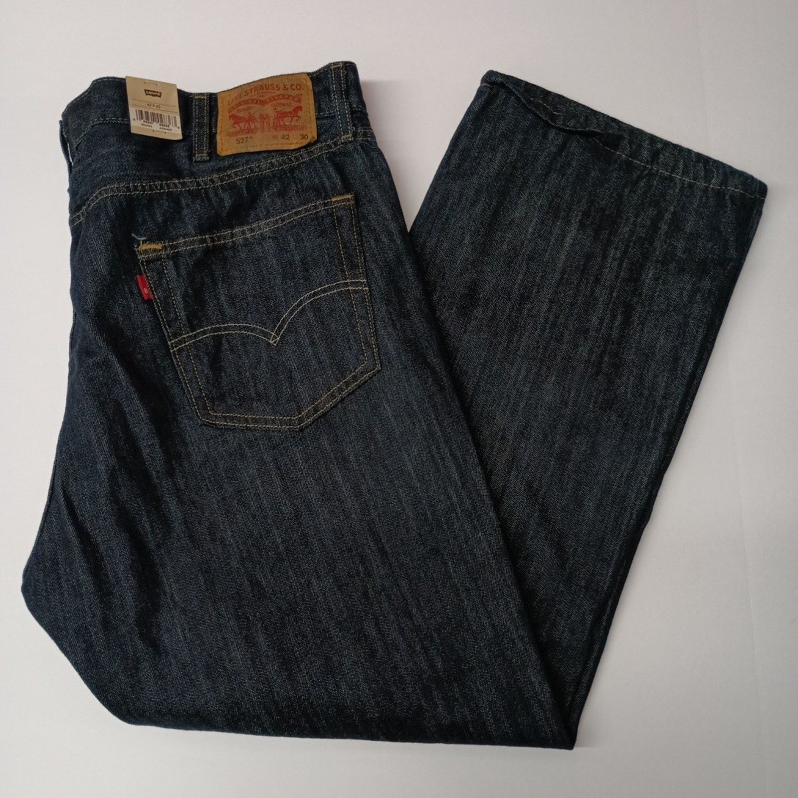 Levi's Levi's 527 Slim Bootcut Jeans Men's Size 42x30 Blue Cotton Size US 42 / EU 58 - 1 Thumbnail