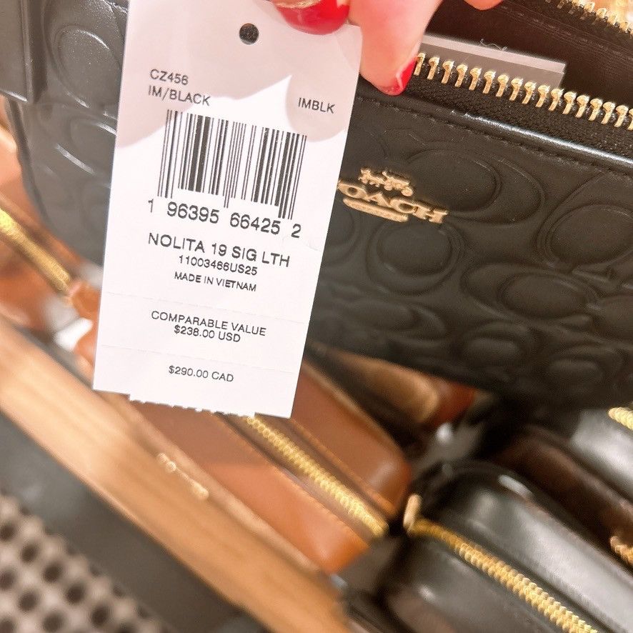 Coach Nolita 19 In Signature Leather CZ456 Size ONE SIZE - 4 Thumbnail