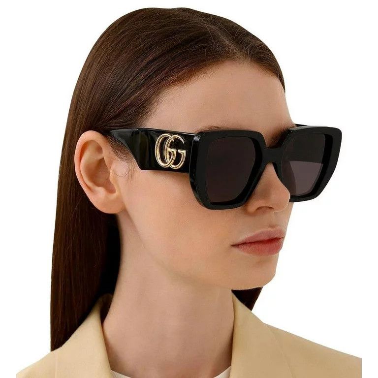 Gucci NEW Gucci GG0956S-003-54 Black Size ONE SIZE - 4 Thumbnail