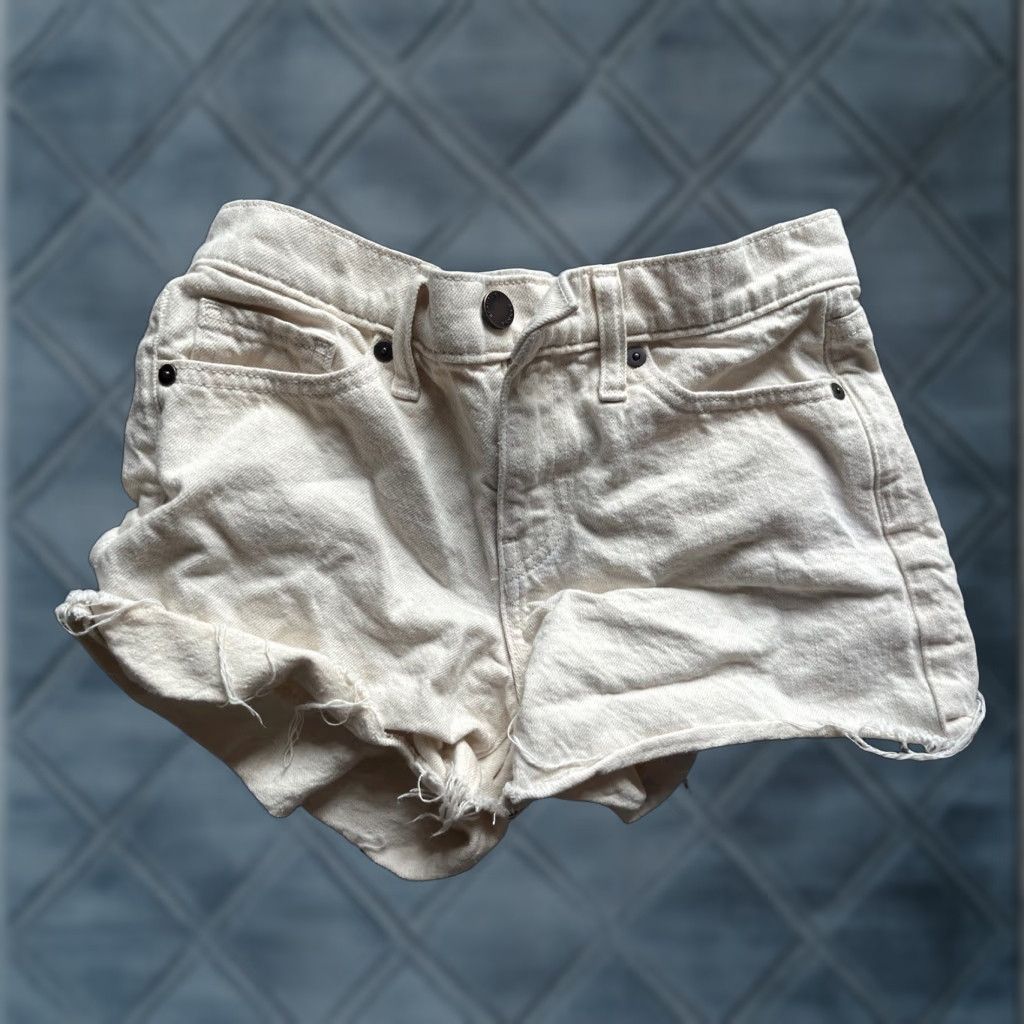 Banana Republic VINTAGE Banana Republic Denim Bermuda Short Women 25P Blue Mid Rise 3 in Stretch Size 42" / US 20 - 1 Thumbnail
