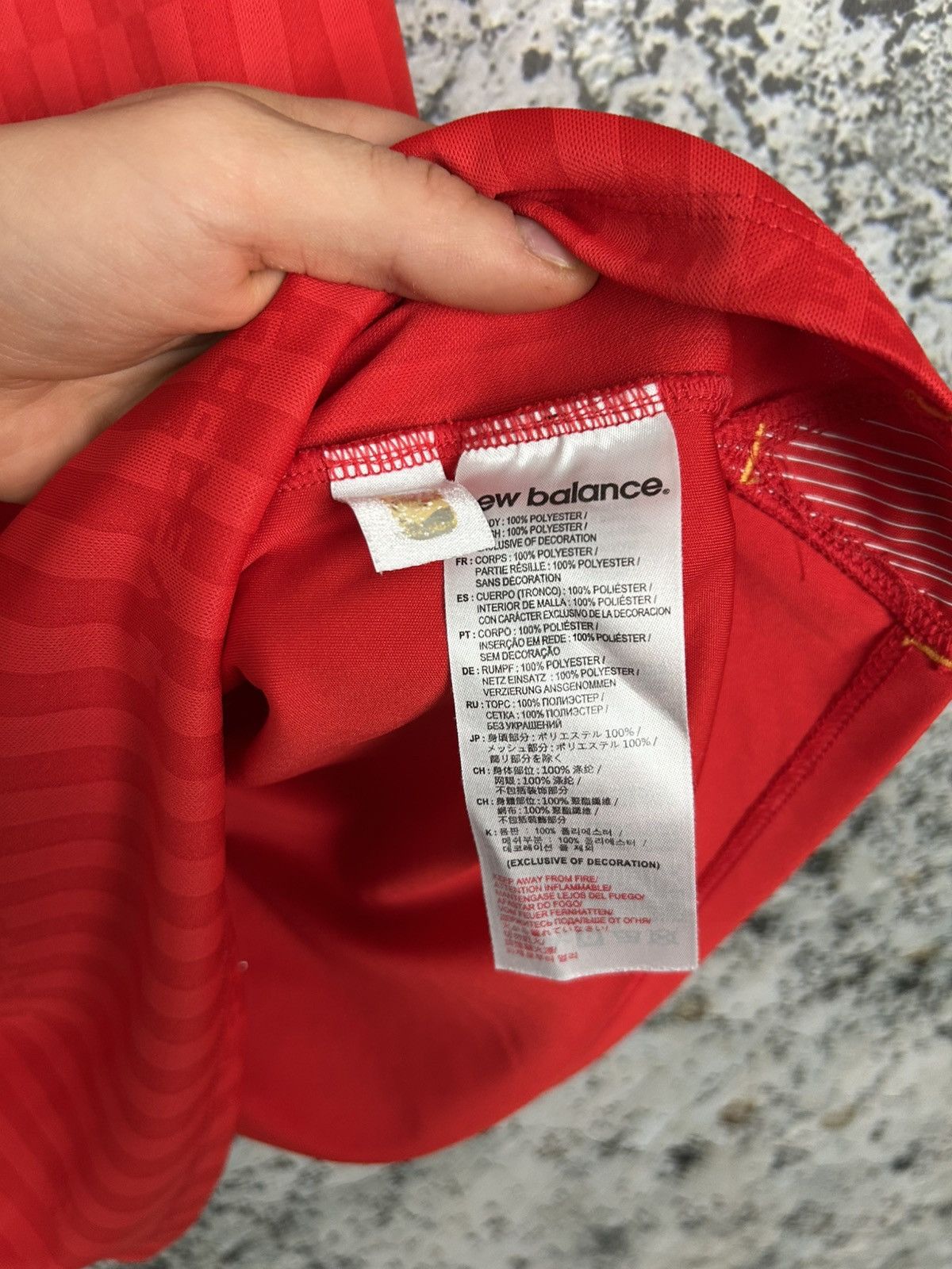 New Balance Liverpool FC New Balance Soccer Jersey Football Sportswear Size US M / EU 48-50 / 2 - 10 Thumbnail