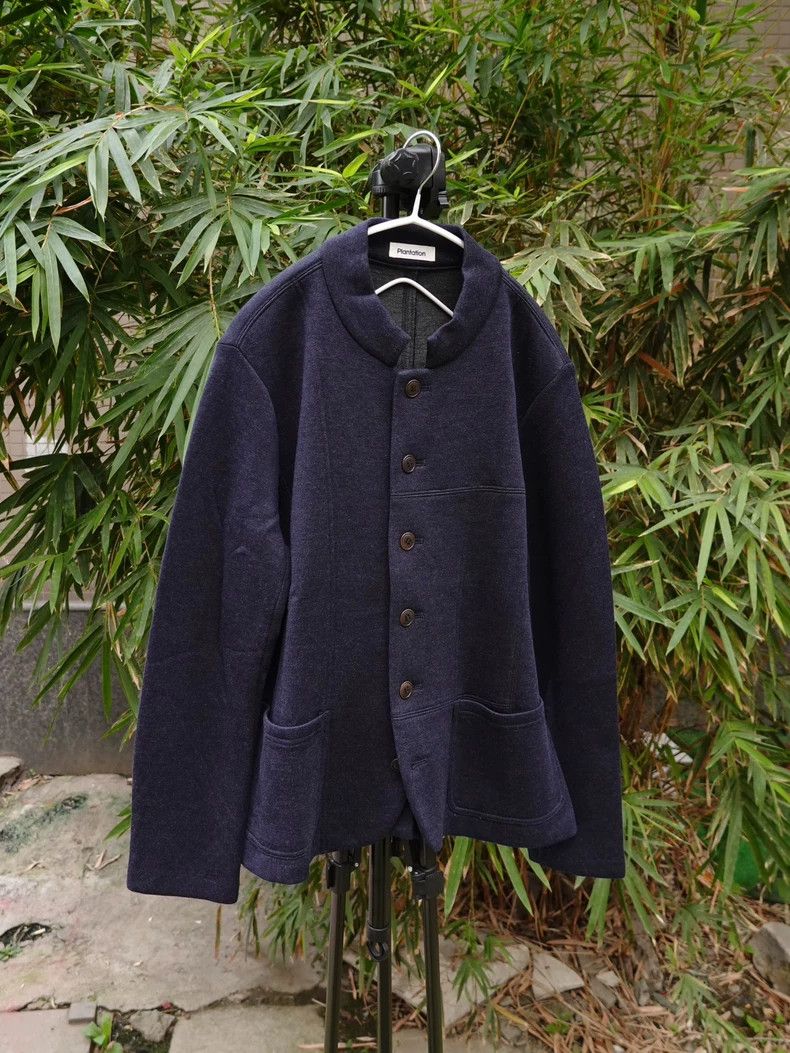 issey miyake Nylon round-neck coat