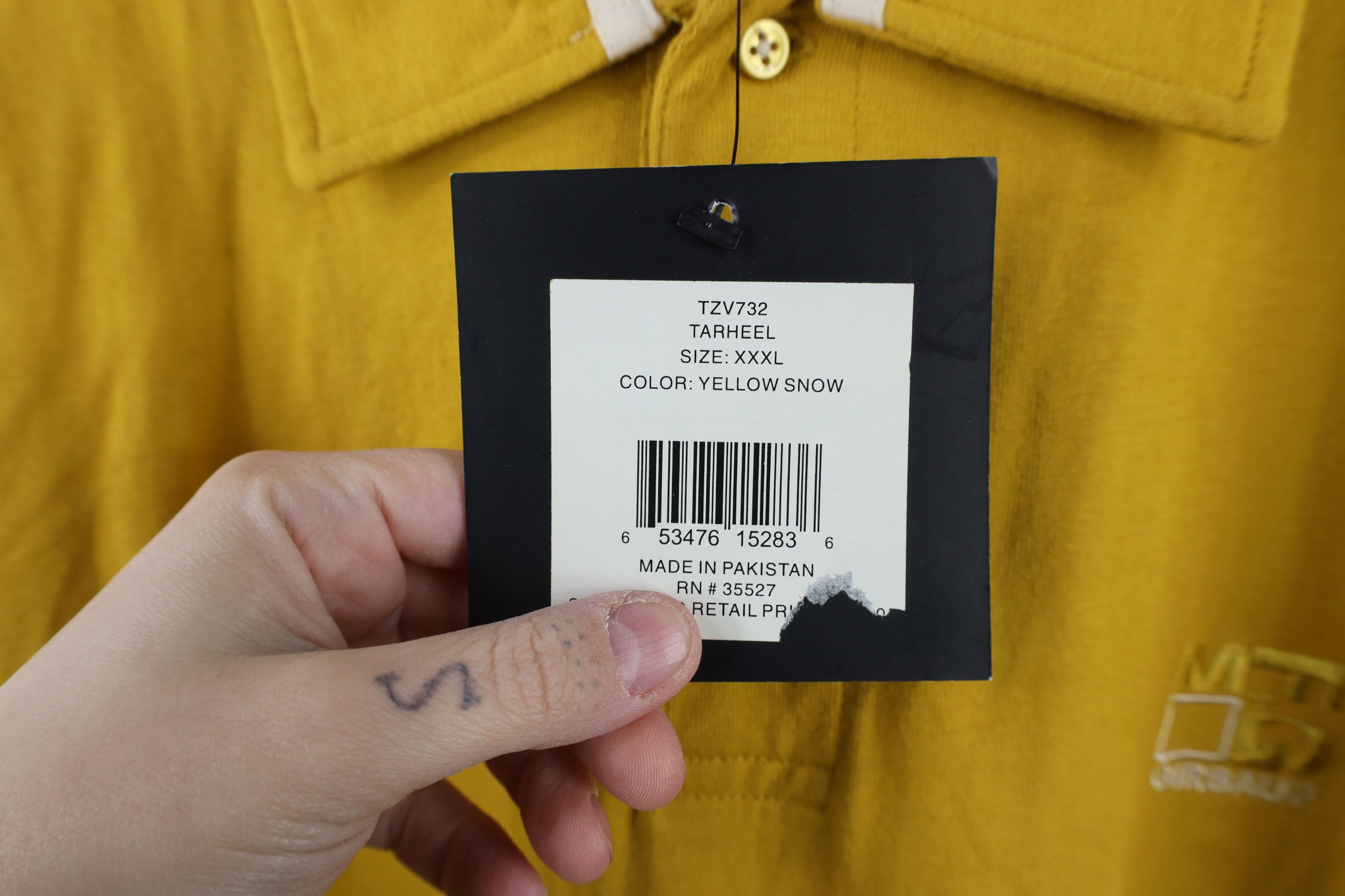 Marithe + Francois Girbaud × Vintage Deadstock Vintage 90s Marithe Francois Girbaud Polo Shirt Size US XXL / EU 58 / 5 - 5 Thumbnail