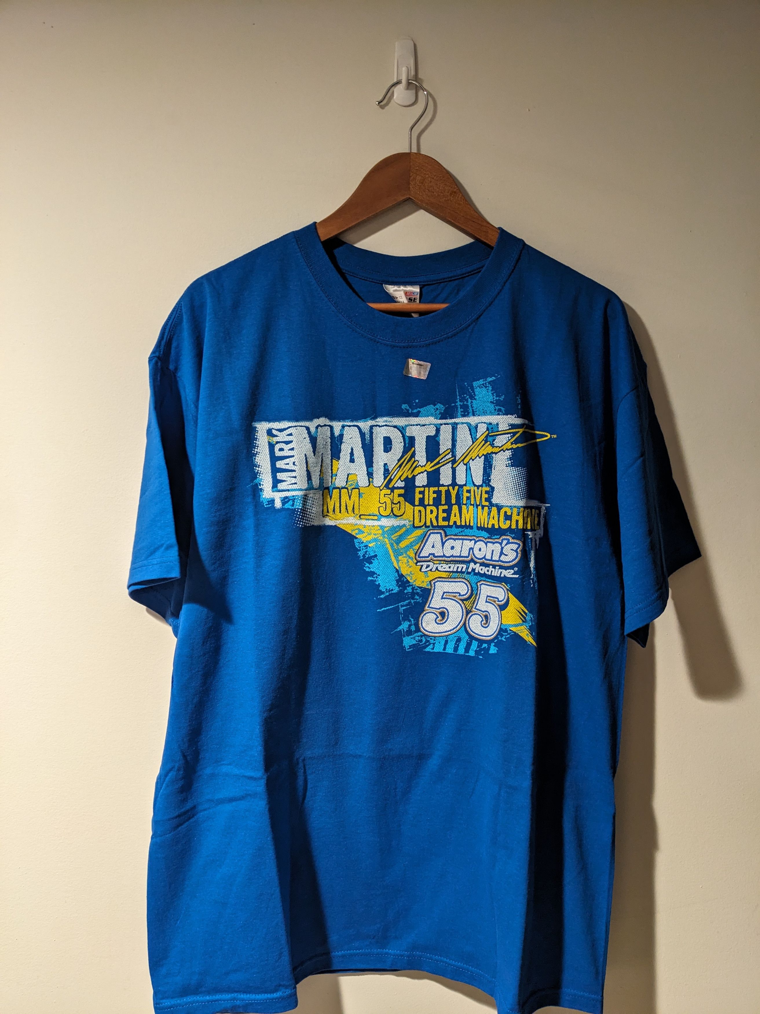 Chase Authentics × NASCAR × Vintage Vintage Y2K Mark Martin Nascar Chase Authentic T-Shirt Size US XL / EU 56 / 4 - 3 Thumbnail