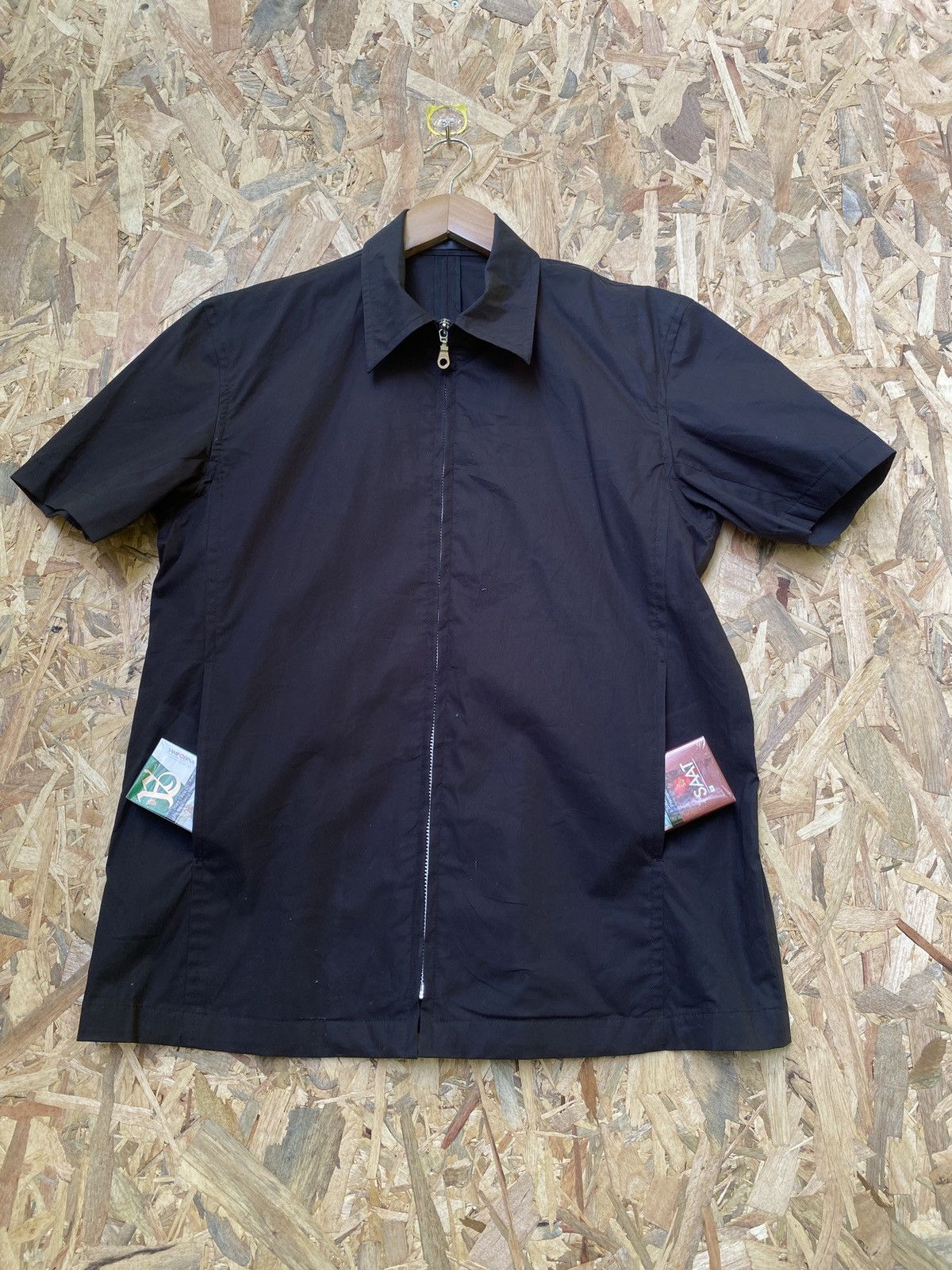 Vintage × Yohji Yamamoto Vintage yohji yamamoto zipper up Size US M / EU 48-50 / 2 - 10 Thumbnail