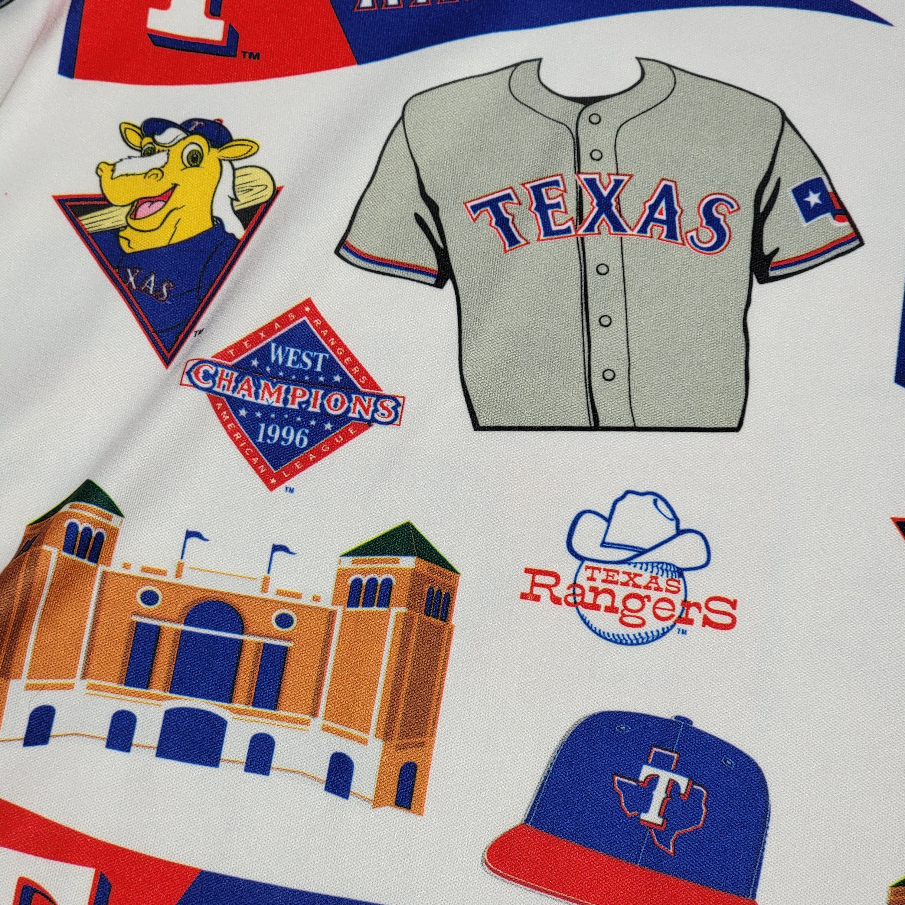 Other Texas Rangers SS White Unisex Tee All Over Graphics Size US XL / EU 56 / 4 - 3 Thumbnail