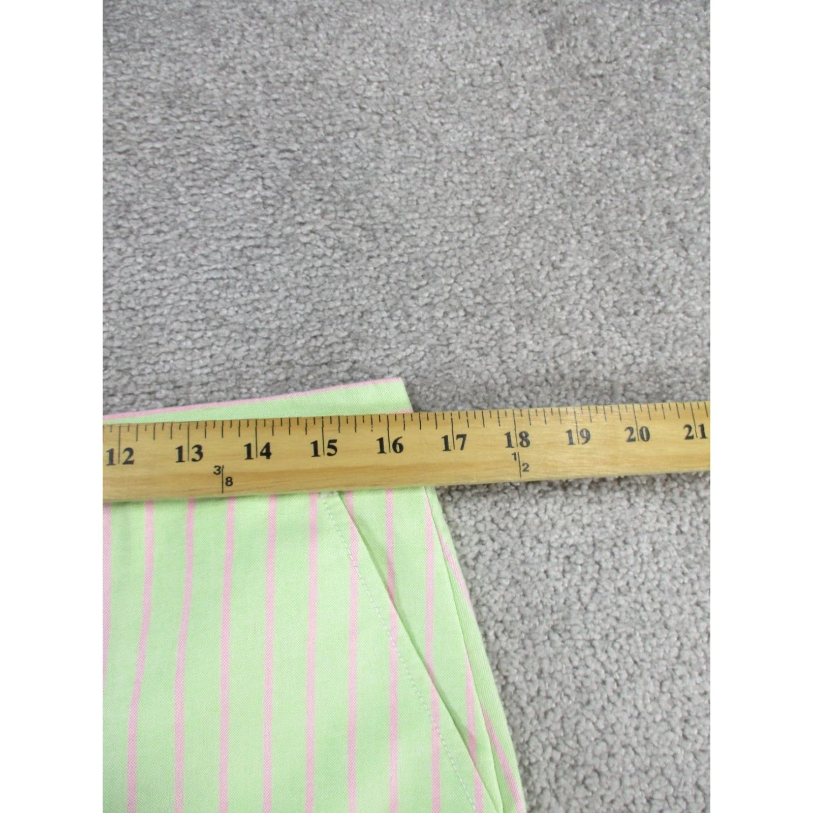 Ralph Lauren Ralph Lauren Skirt Womens 8 Green Pink Stripes Cotton Mini NEW Size 30" / US 8 / IT 44 - 5 Thumbnail