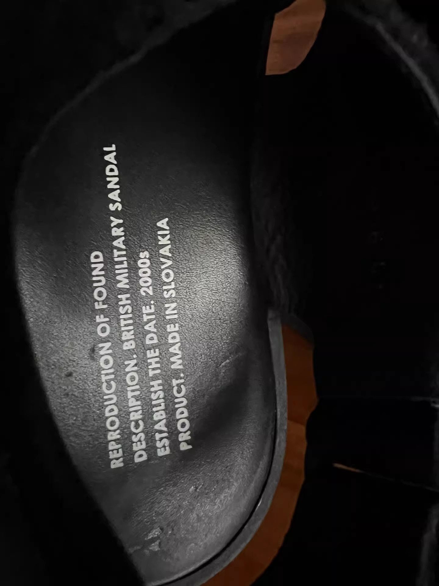 Reproduction of Found Reproduction of Found British Military Sandal Size US 9.5 / EU 42-43 - 7 Thumbnail