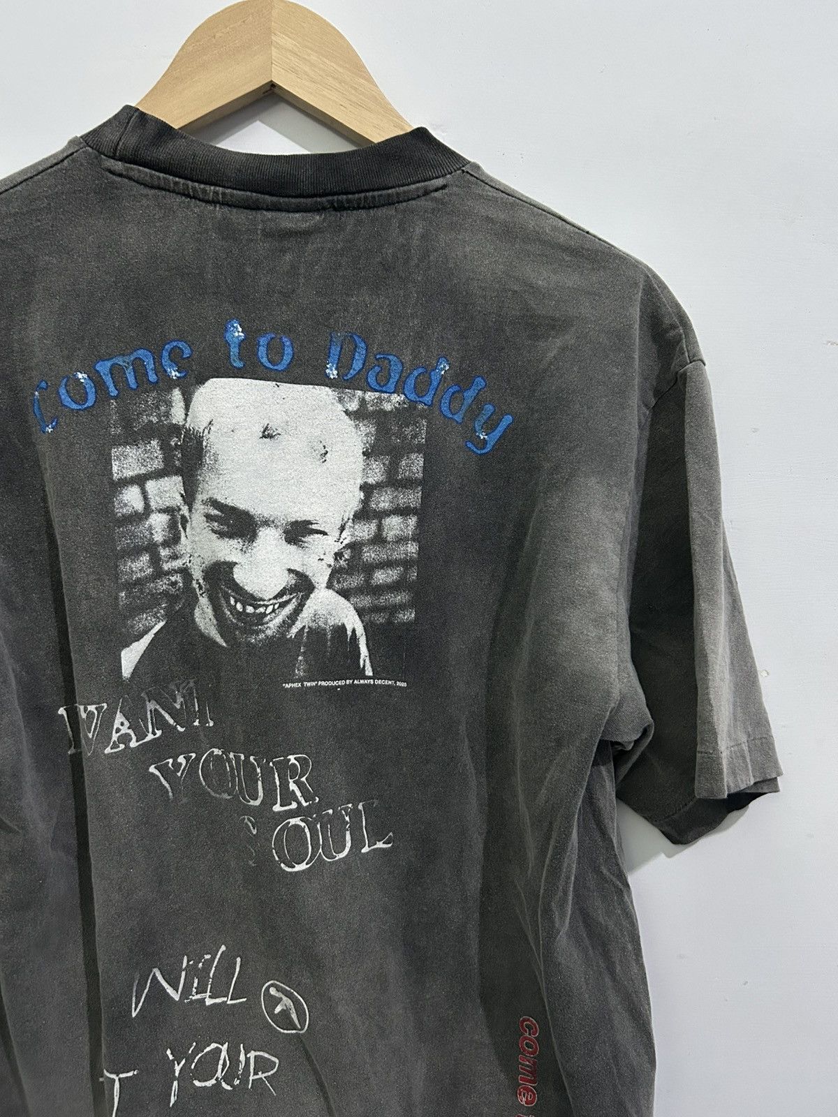 Apex APHEX TWIN Come to Daddy reversible tshirt alwaysdecent Size US L / EU 52-54 / 3 - 10 Thumbnail