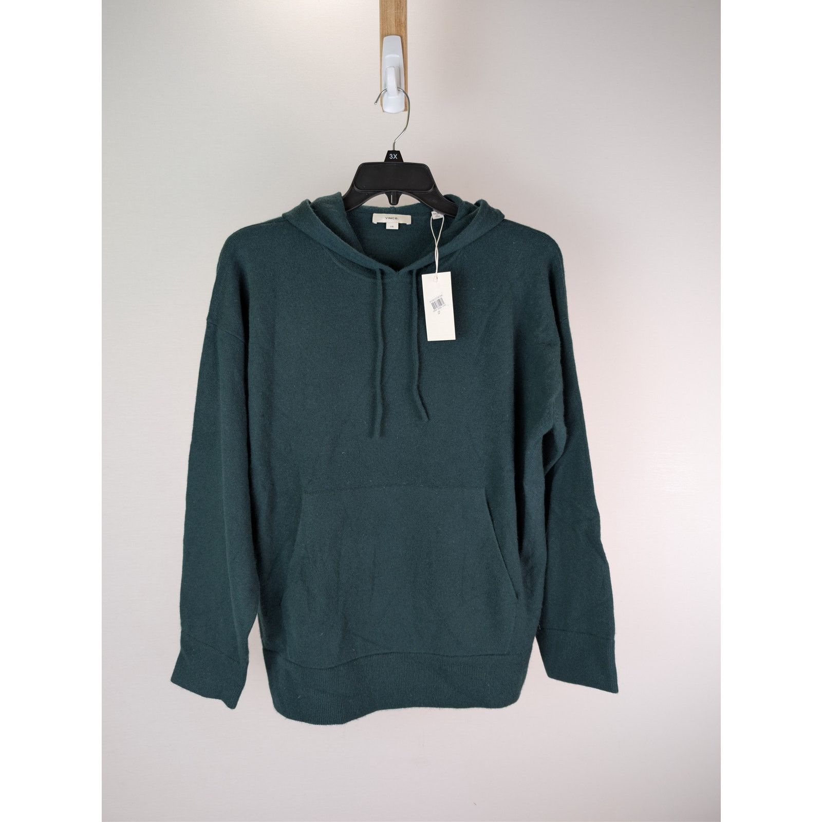 Vince o1rshd1 CC20 Wool-blend hoodie in Forest Green Size US L / EU 52-54 / 3 - 8 Thumbnail