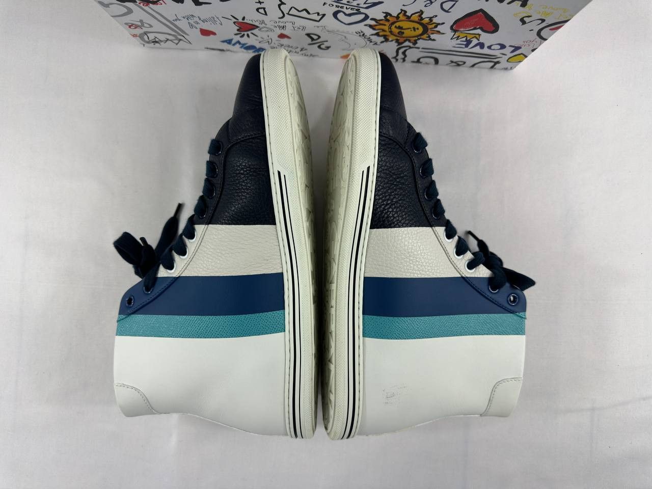 Dolce & Gabbana Dolce & Gabbana Saint Tropex High Sneakers Size US 10.5 / EU 43-44 - 10 Thumbnail