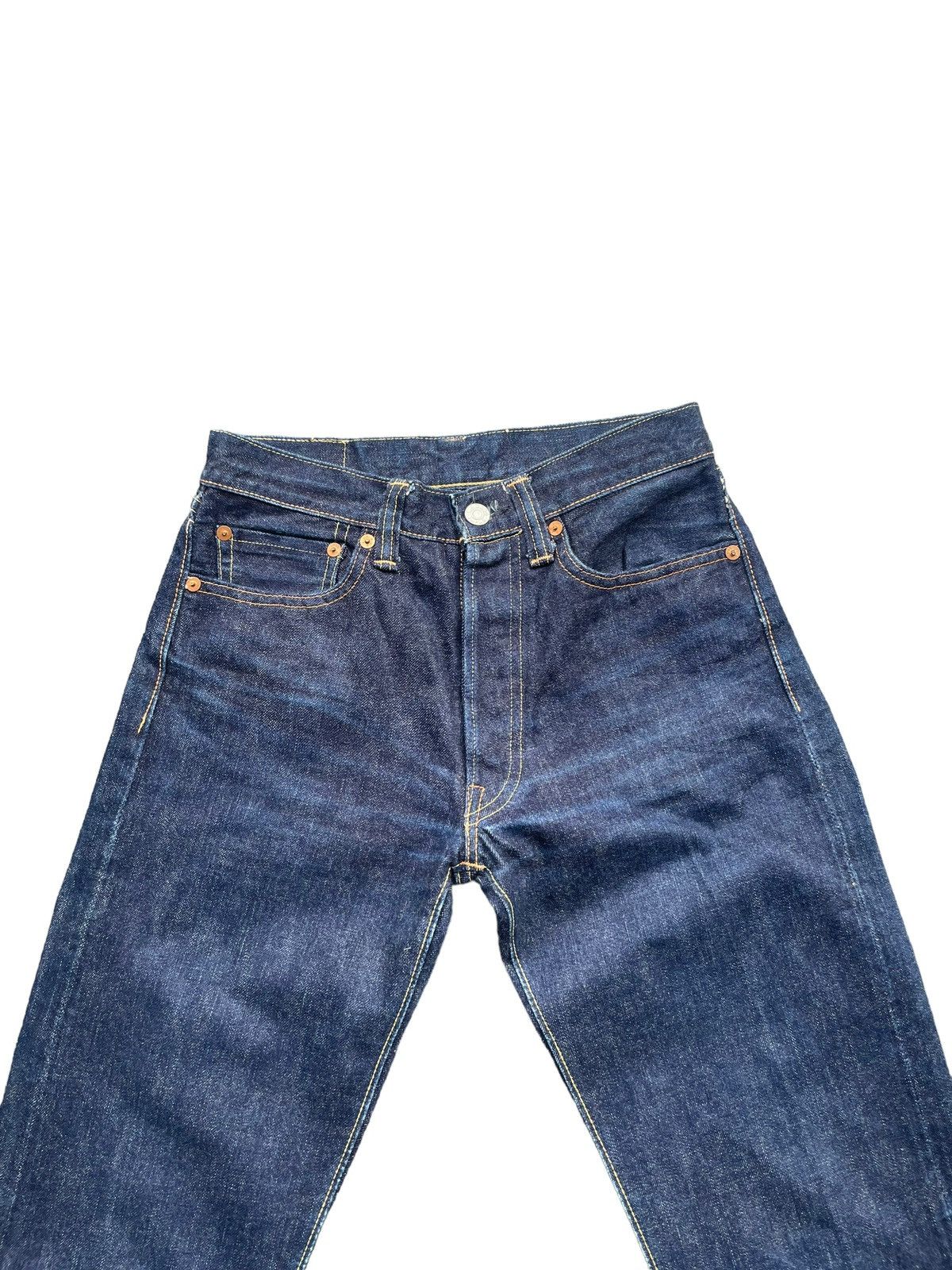 The Flat Head R.J.Blues Selvedge Denim Size US 27 - 5 Thumbnail