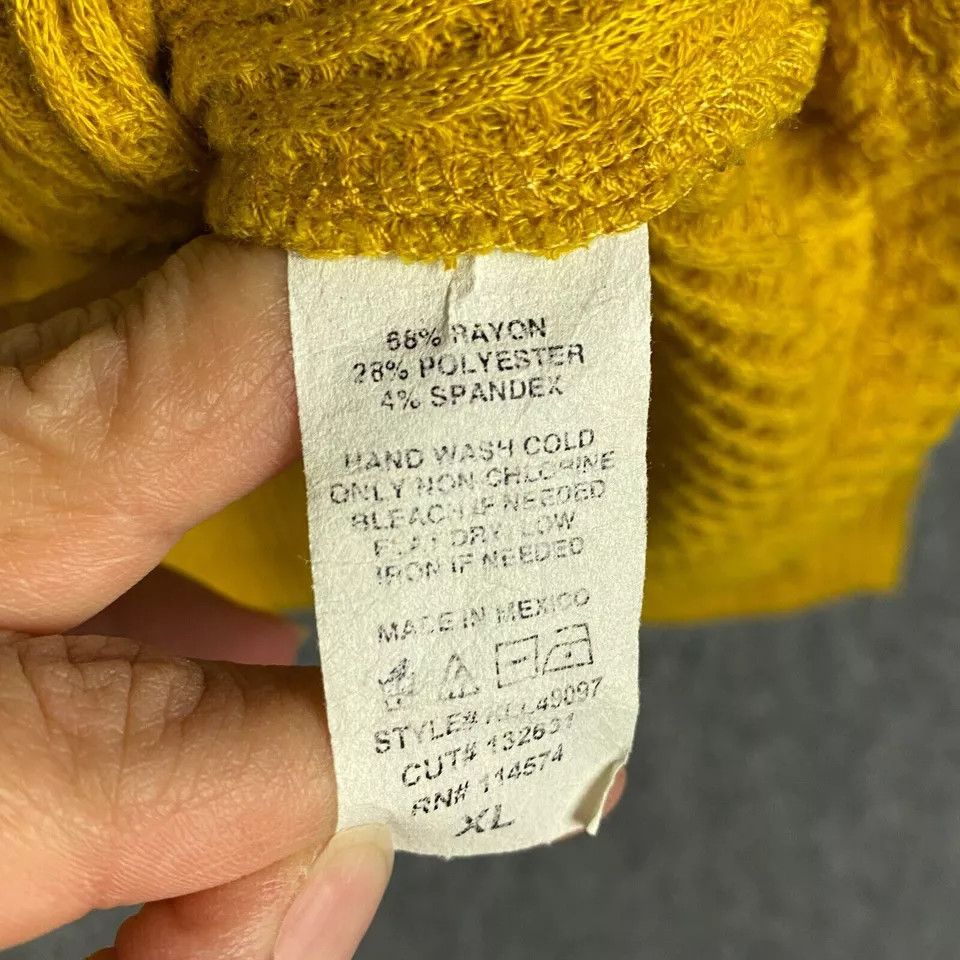 Other Pleione Sweater Women's XL Knitted Rayon Blend Adults Wrap Size XL / US 12-14 / IT 48-50 - 3 Thumbnail