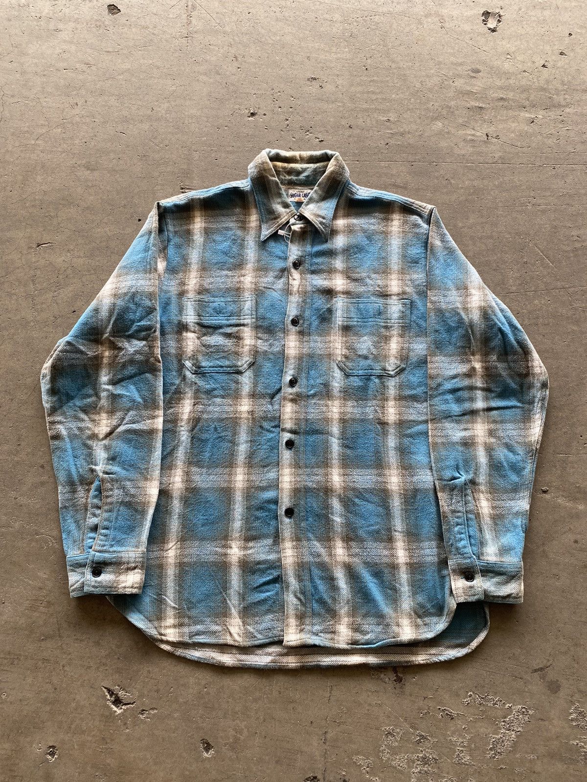 Sugar Cane Sugar Cane Plaid Flannel Shirt Size US M / EU 48-50 / 2 - 2 Thumbnail