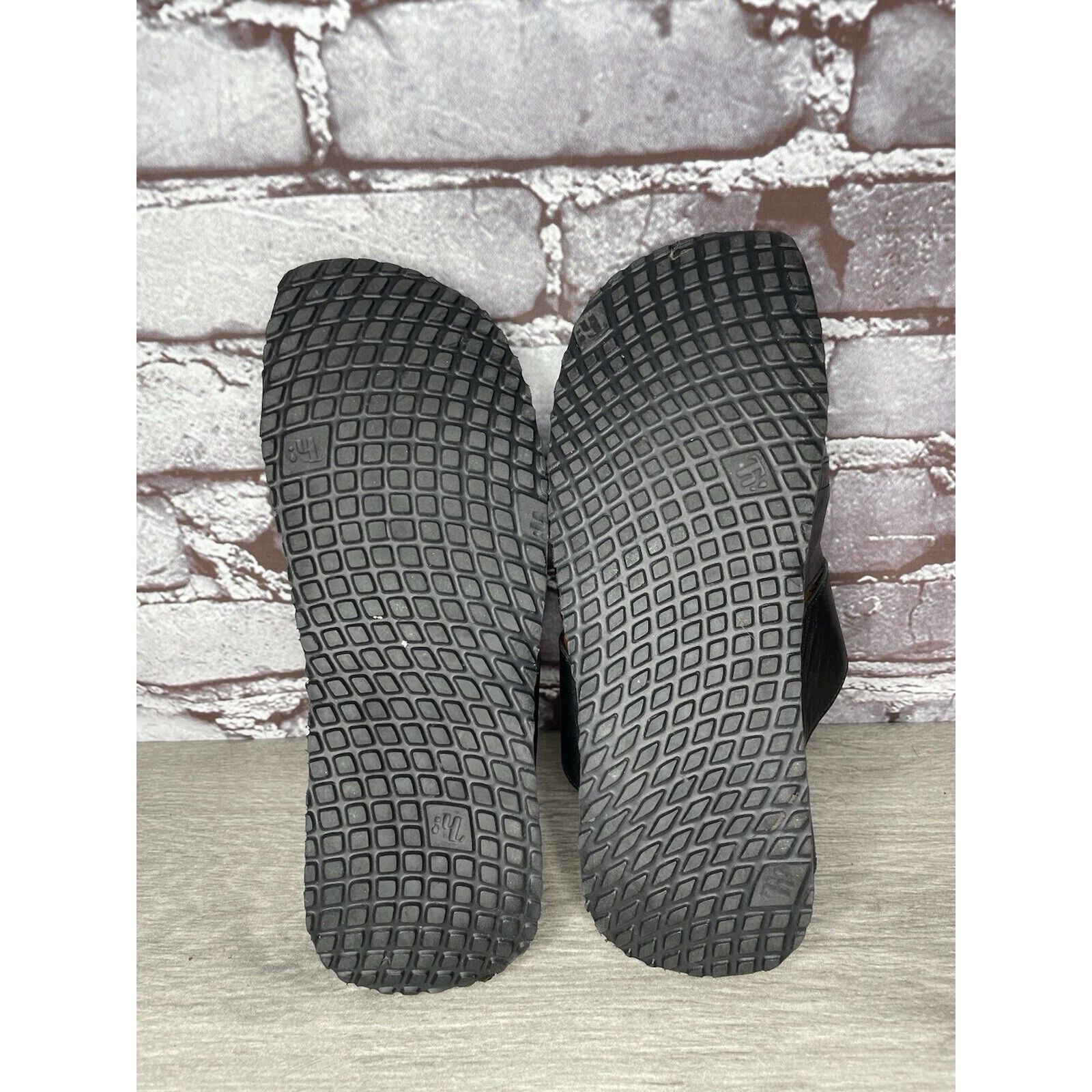Other Think! Black Leather Cork Sun Moon Silver Wedge Sandals Wome Size US 6.5 / IT 36.5 - 10 Thumbnail