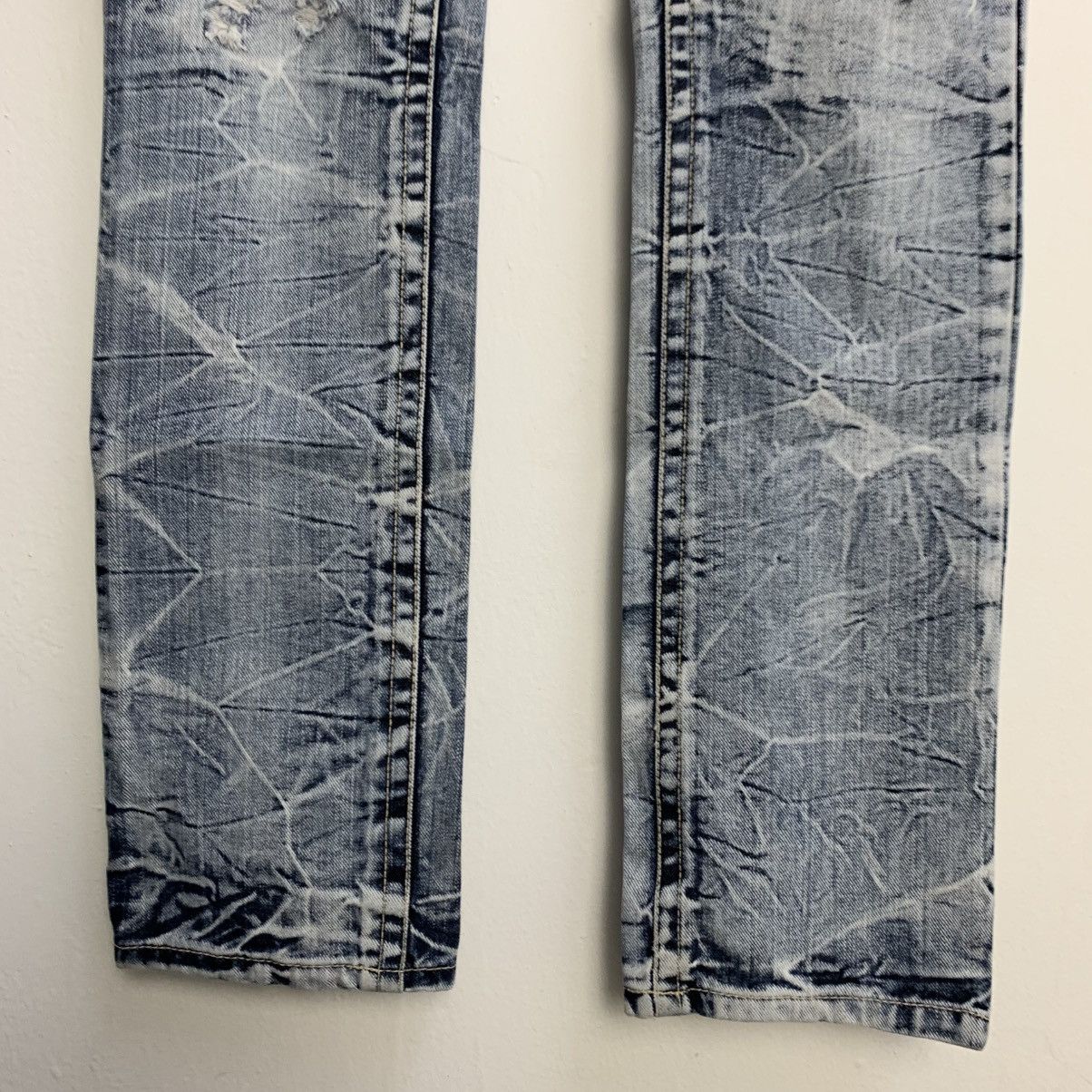 Japanese Brand Rare The Vintage Standard Denim Clawmark Distressed Jeans Size US 29 - 6 Thumbnail