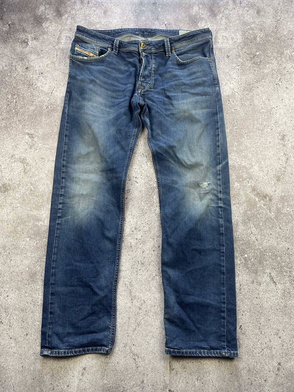 Diesel Vintage Diesel Junya Watanabe baggy japanesse denim jeans Size US 38 / EU 54 - 1 Thumbnail