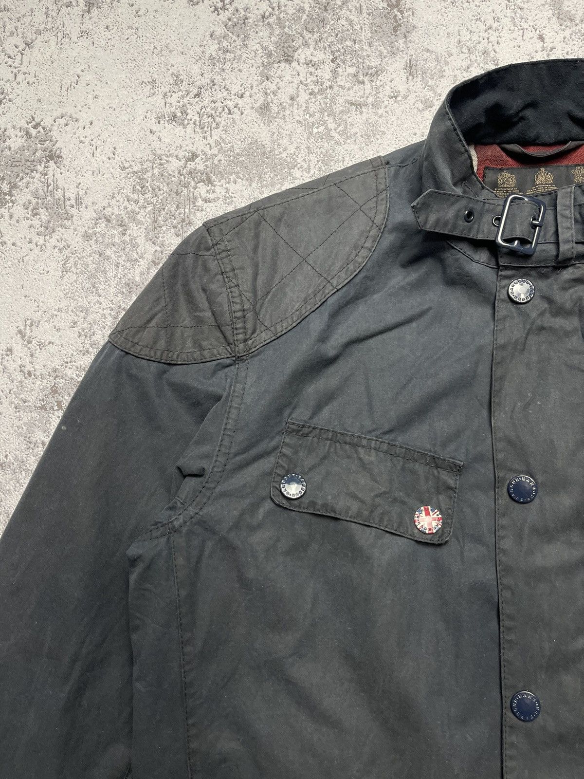 Barbour Barbour Simonside Wax Jacket Size L Men's Size US L / EU 52-54 / 3 - 3 Thumbnail