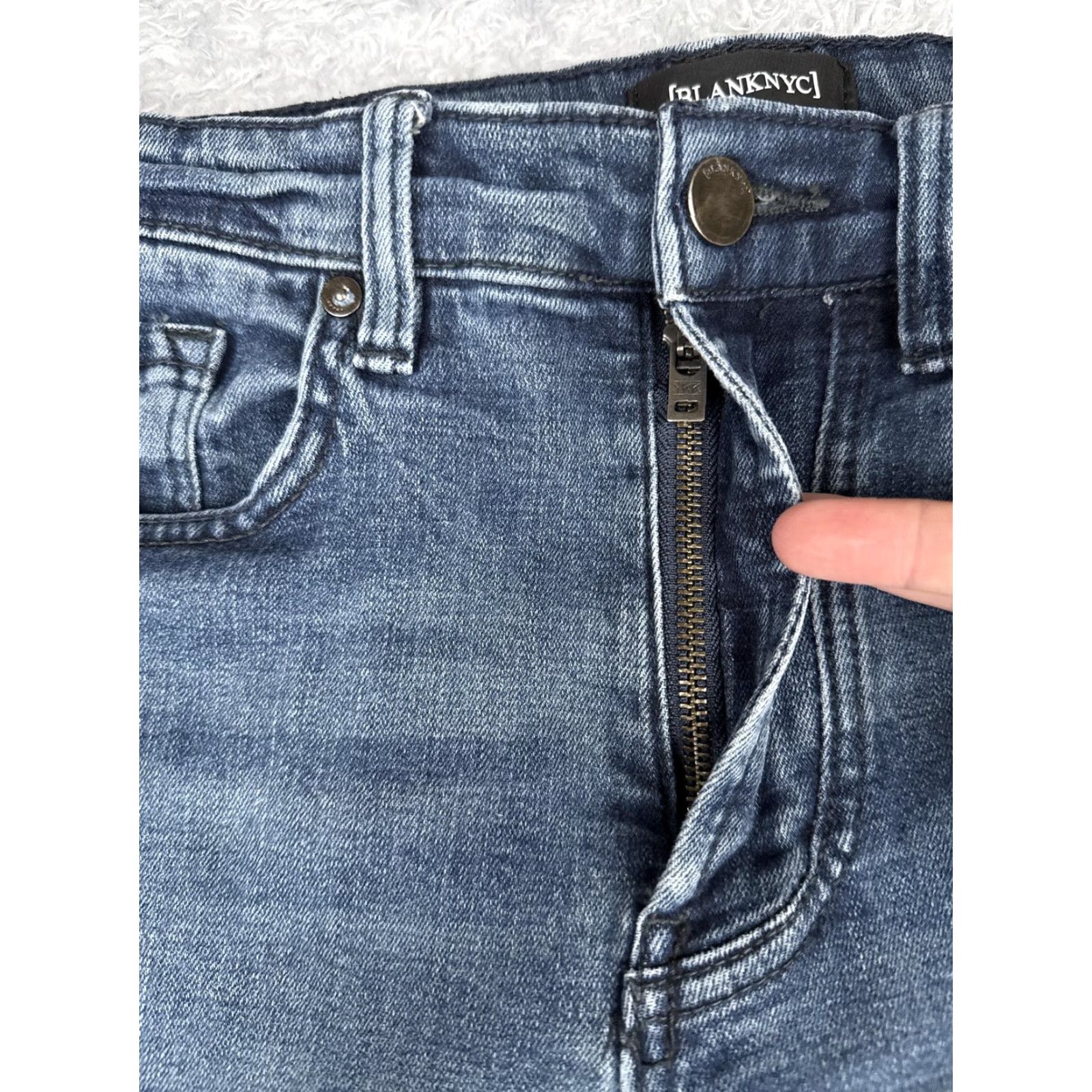 Vintage BLANKNYC Jeans Mens 32 Blue Stanton Slim Fit Denim Stretch Casual SDM418 Jeans Size US 32 / EU 48 - 5 Thumbnail