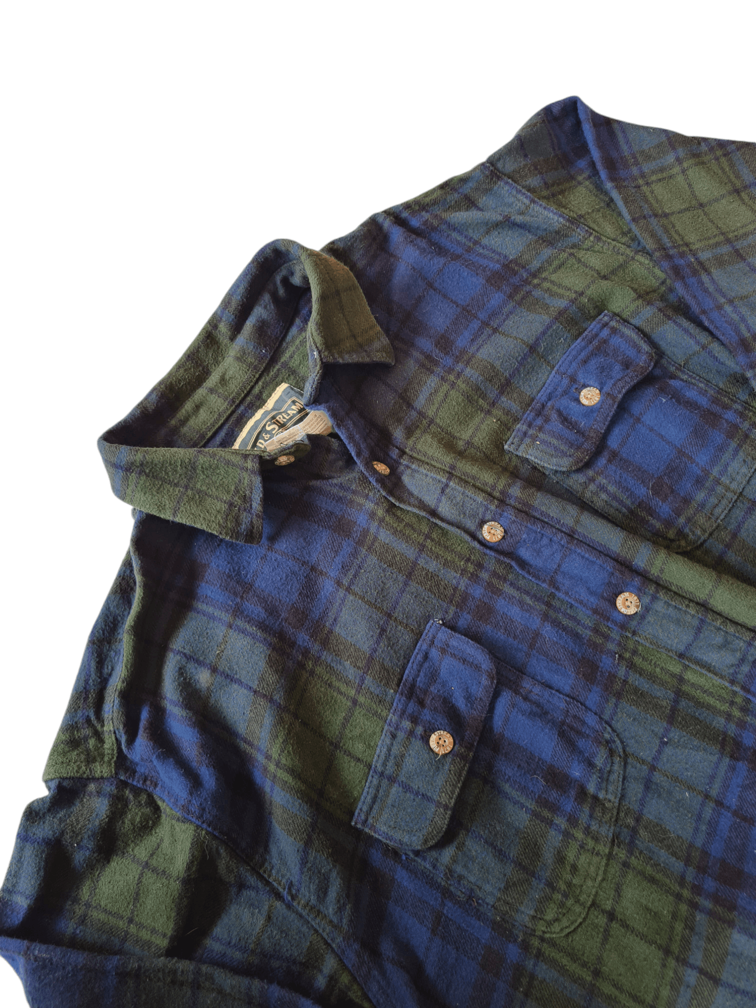 Field & Stream × Vintage VTG Field & Stream Flannel Jacket Button Up Size US XXL / EU 58 / 5 - 3 Thumbnail