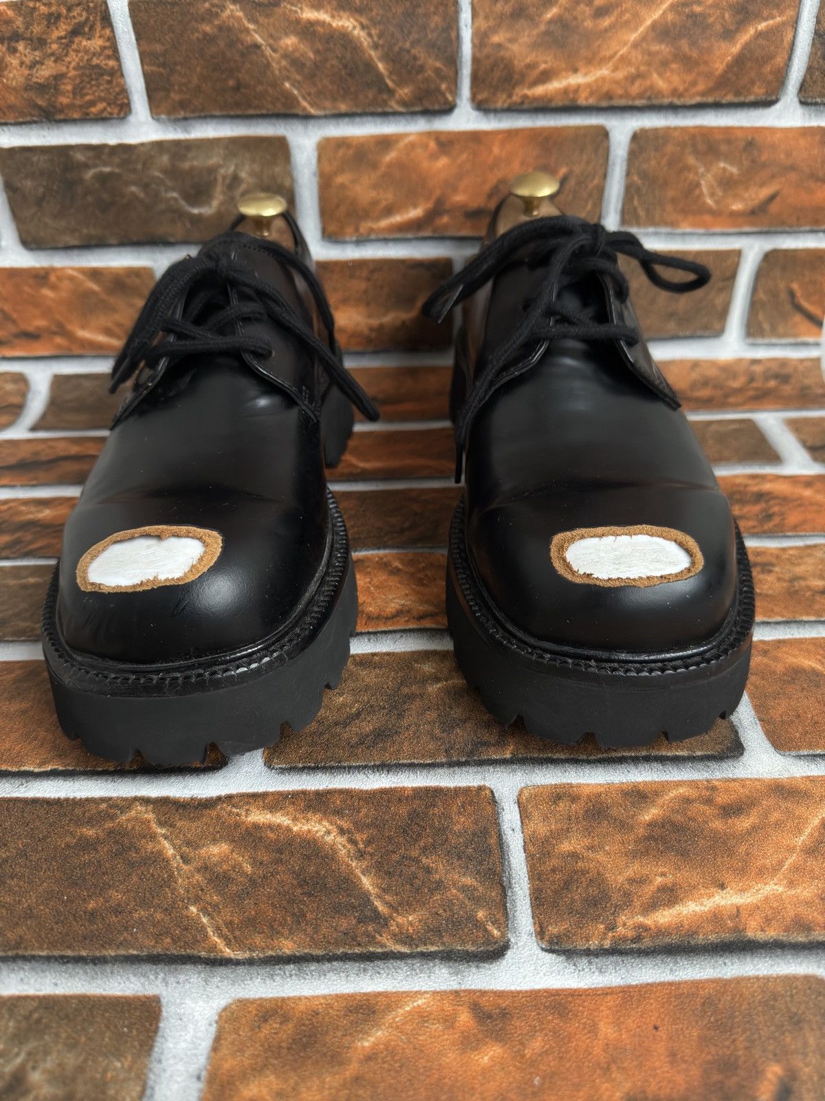Maison Margiela 🕷️🔥scuffed derby Size US 11 / EU 44 - 4 Thumbnail