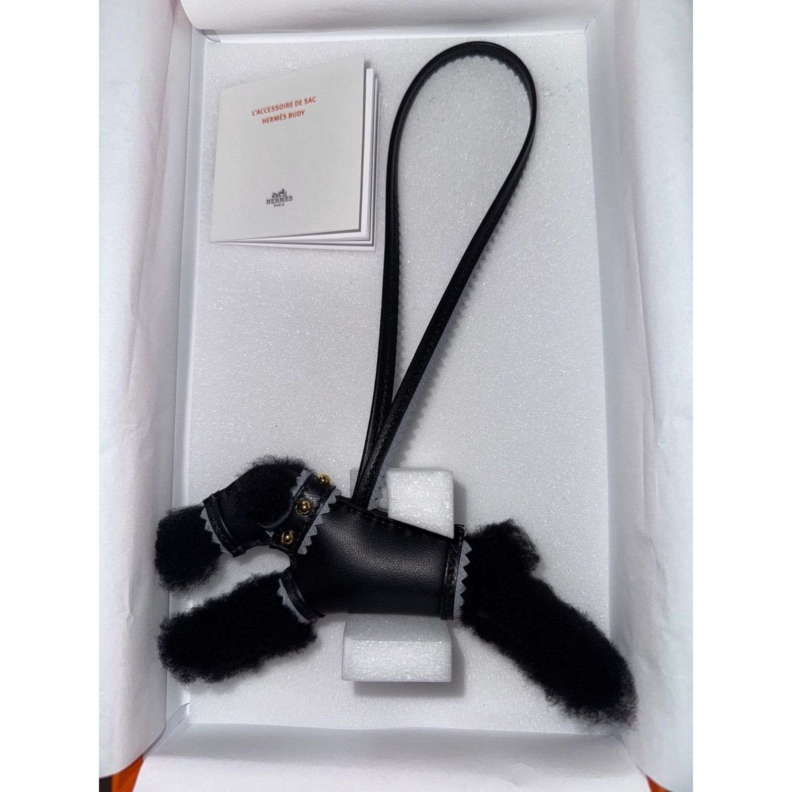 Hermes Hermes Budy Apic Dog Rodeo Rock Milo Leather Bag Charm Size ONE SIZE - 9 Thumbnail