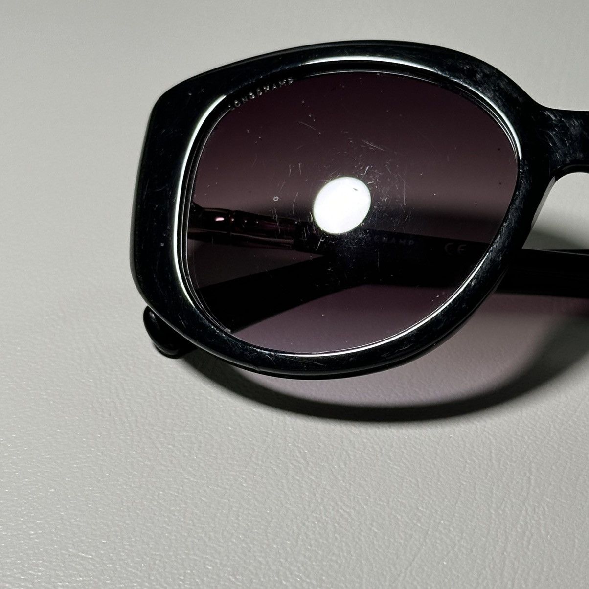 Longchamp Longchamp Butterfly Ladies Black Sunglasses Size ONE SIZE - 7 Thumbnail