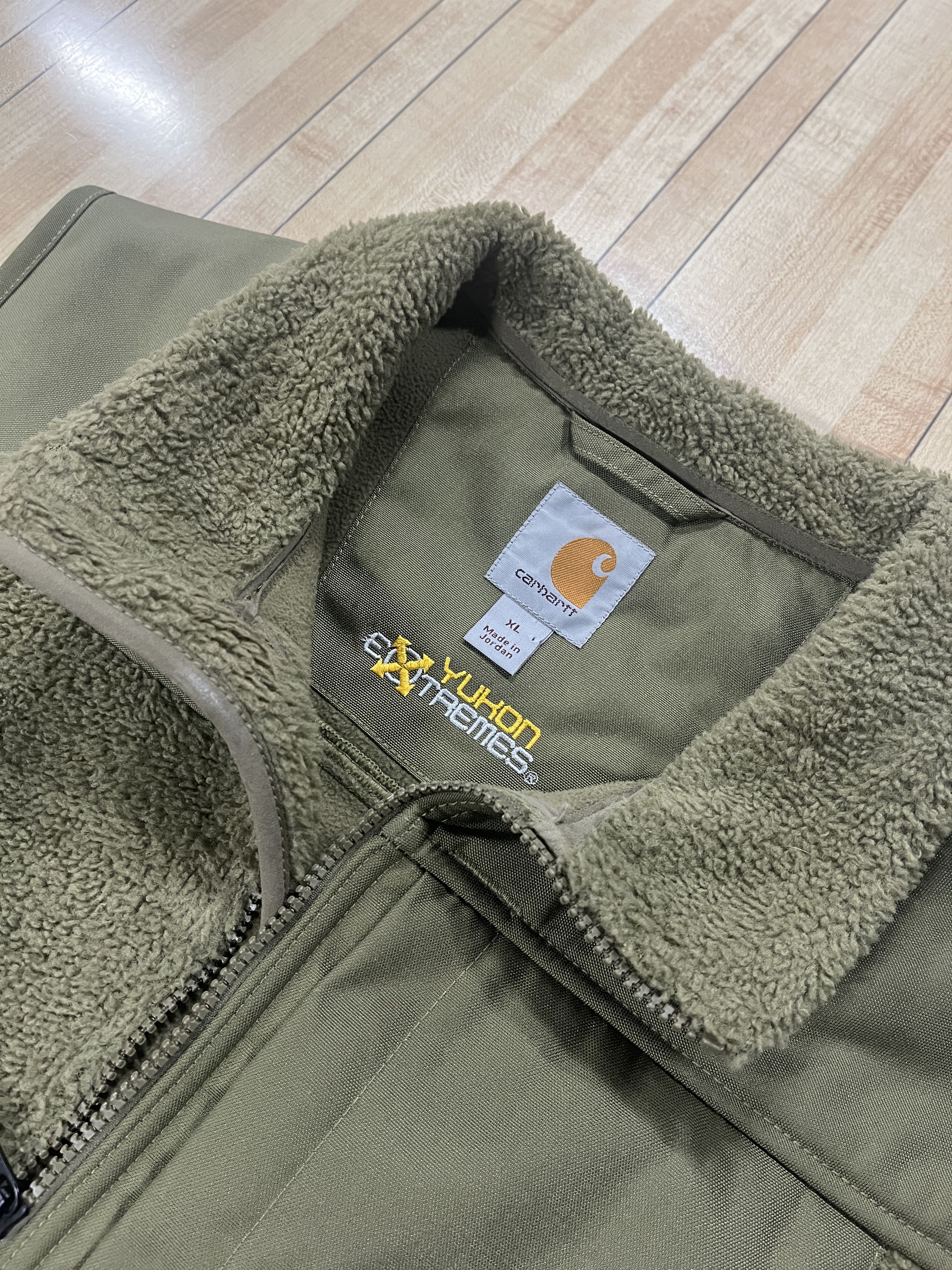 Carhartt Carhartt Yukon Extremes XL Full Zip Vest Green Size US XL / EU 56 / 4 - 4 Thumbnail