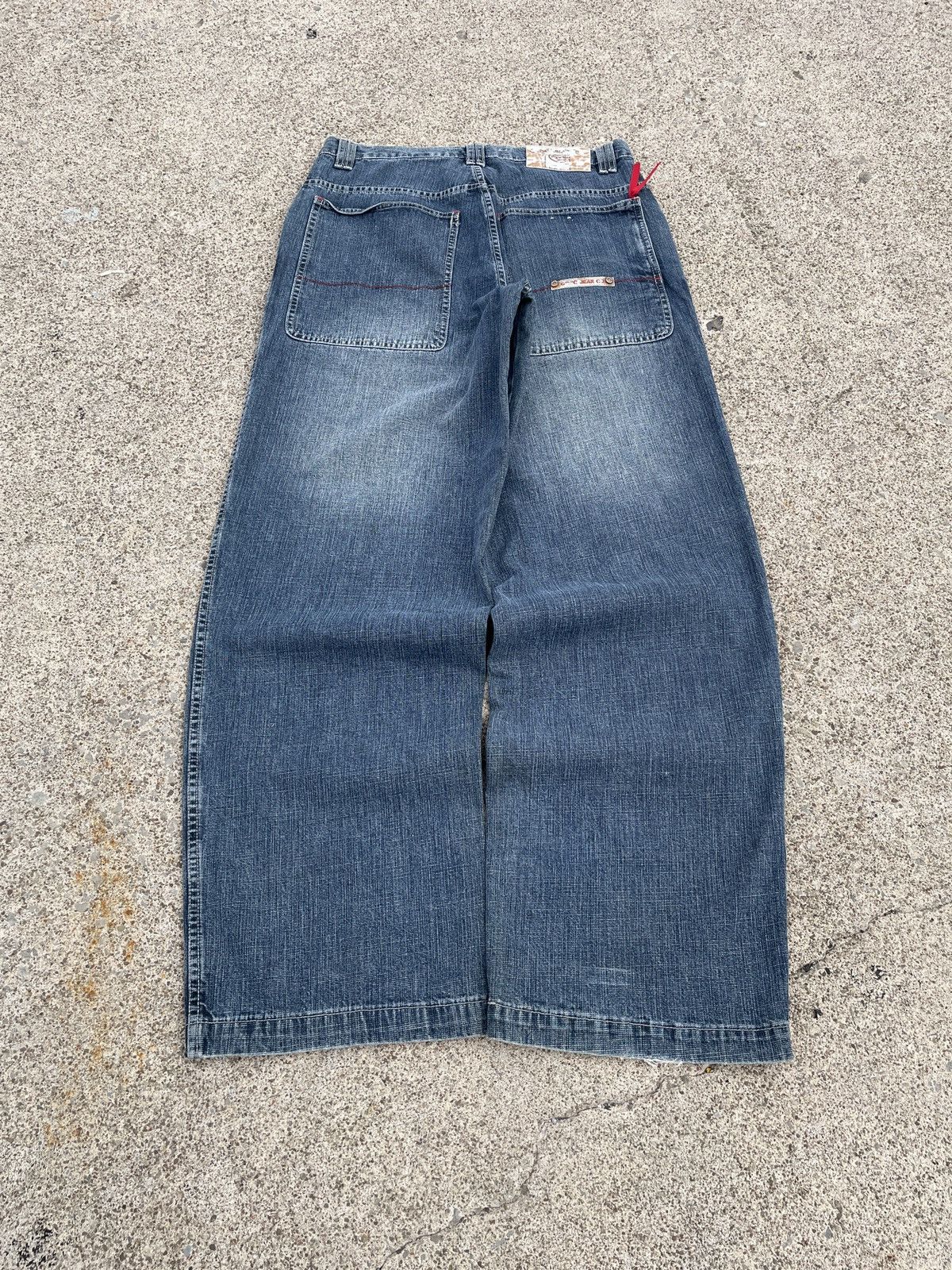 Ecko Unltd. Baggy Y2K Ozoc Patchwork jeans Size US 32 / EU 48 - 3 Thumbnail