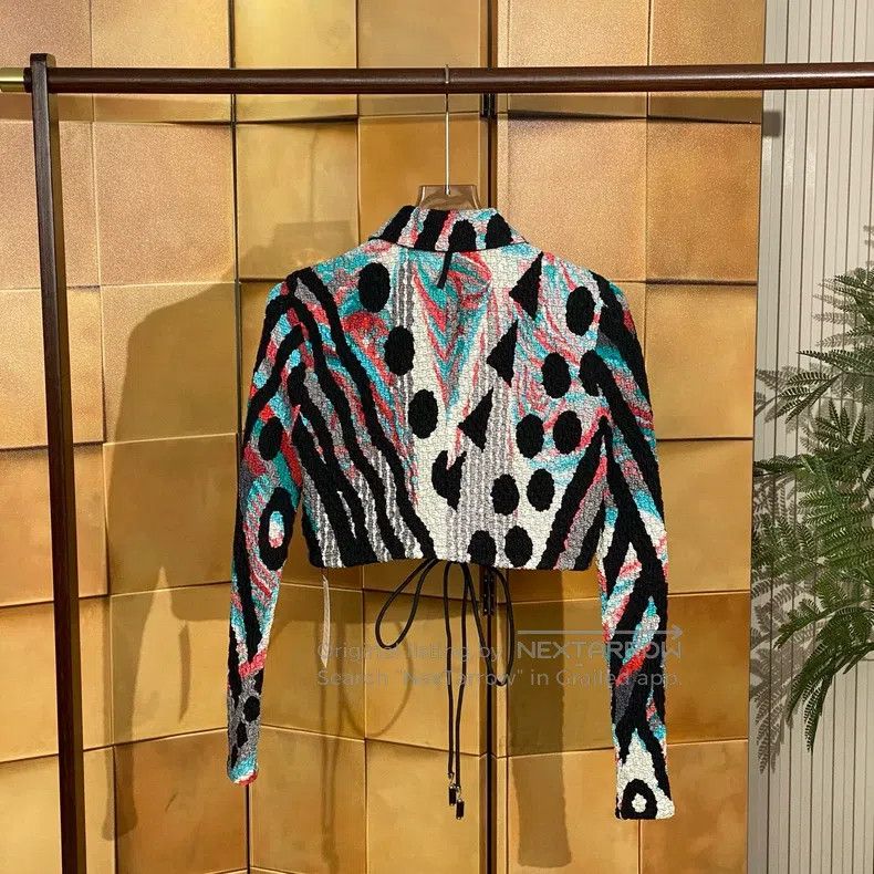 Hermes Hermes 23ss Julia's Dream Silk Printed Pleated Knit Set Size XS / US 0-2 / IT 36-38 - 5 Thumbnail