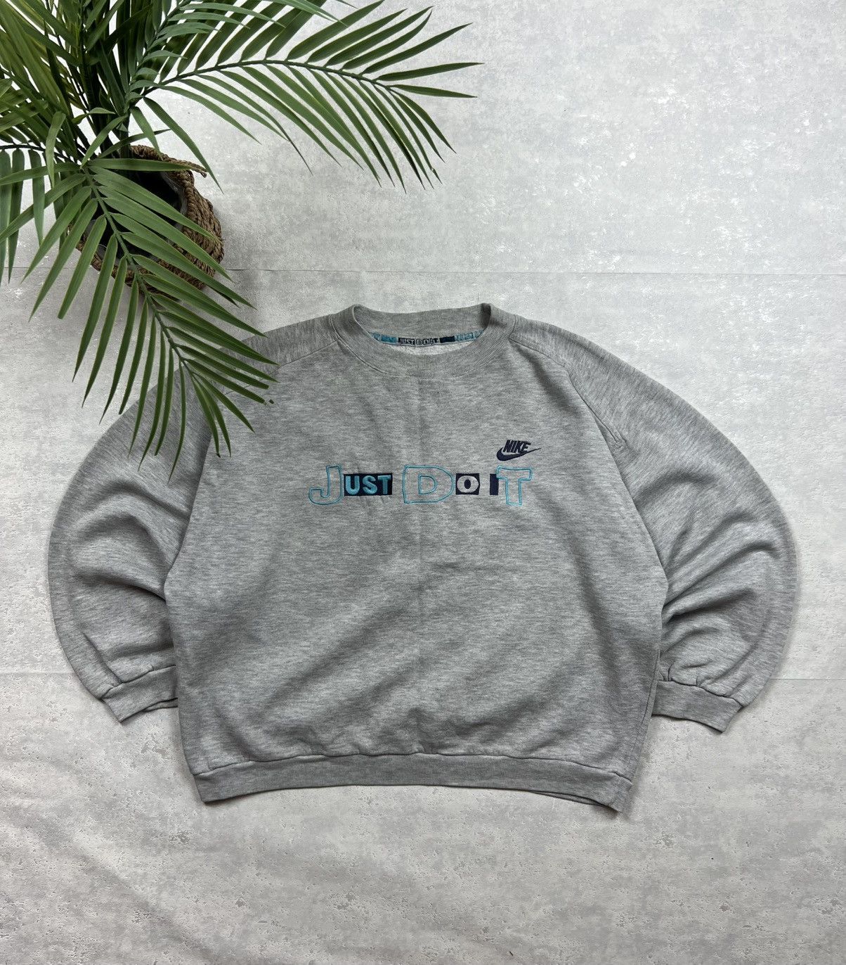 Nike 90s Nike Just Do It Vintage Y2K Boxy Retro Sweatshirt Size US XL / EU 56 / 4 - 1 Thumbnail