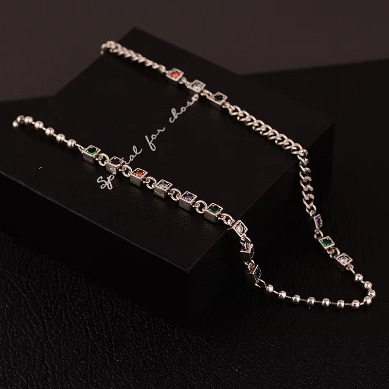 Jewelry Multicolor Zircons Sweater Necklace Size ONE SIZE - 6 Thumbnail