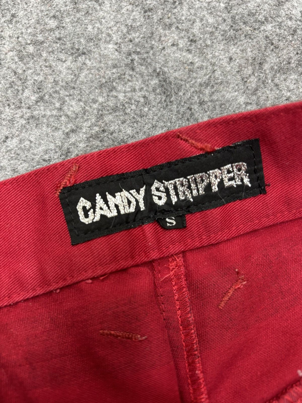Japanese Brand CANDY STRIPPER Japan Emo Gothic Streetwear Eye Pant F690 Size US 30 / EU 46 - 9 Thumbnail