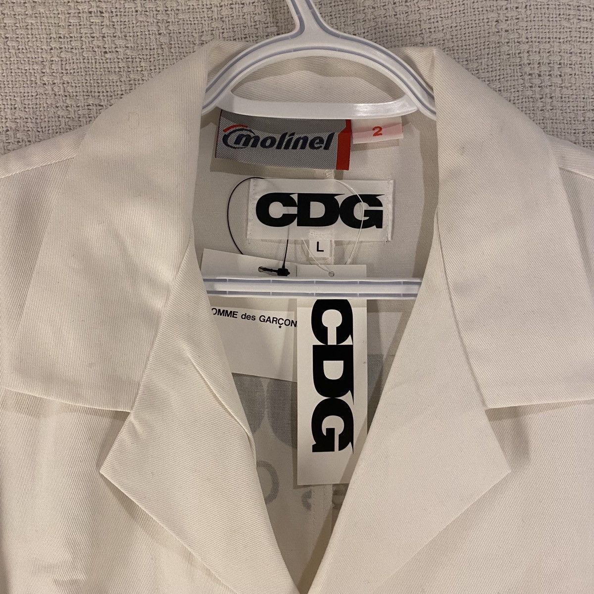 CDG by Comme des Garcons CDG by Comme De Garcons Work Jacket Size US L / EU 52-54 / 3 - 3 Thumbnail