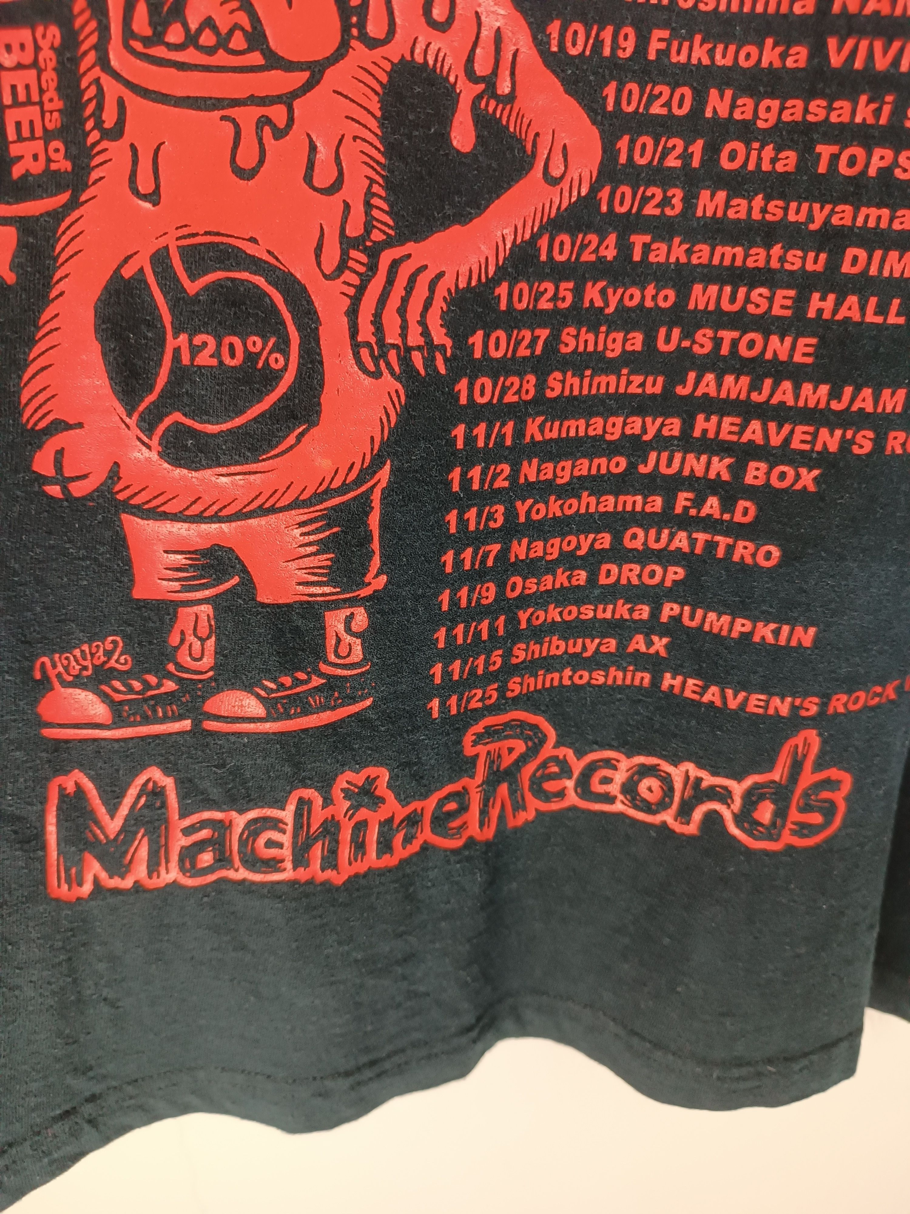 Band Tees VINTAGE '07 DUSTBOX JAPAN TOUR PUNK ROCK HAWAIIAN6 LOCOFRANK Size US M / EU 48-50 / 2 - 14 Thumbnail