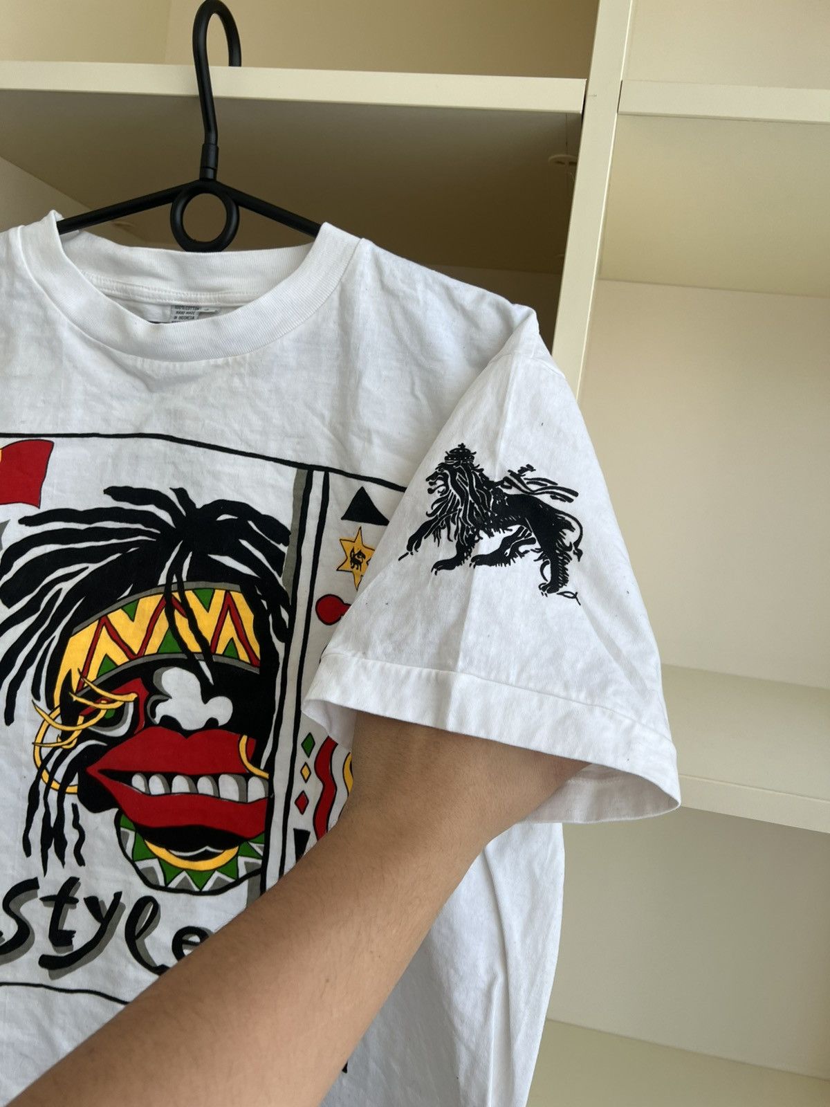 Vintage Vintage Bob Marley Jamaican Style T-Shirt Rare Rasta Freedom Size US L / EU 52-54 / 3 - 12 Thumbnail