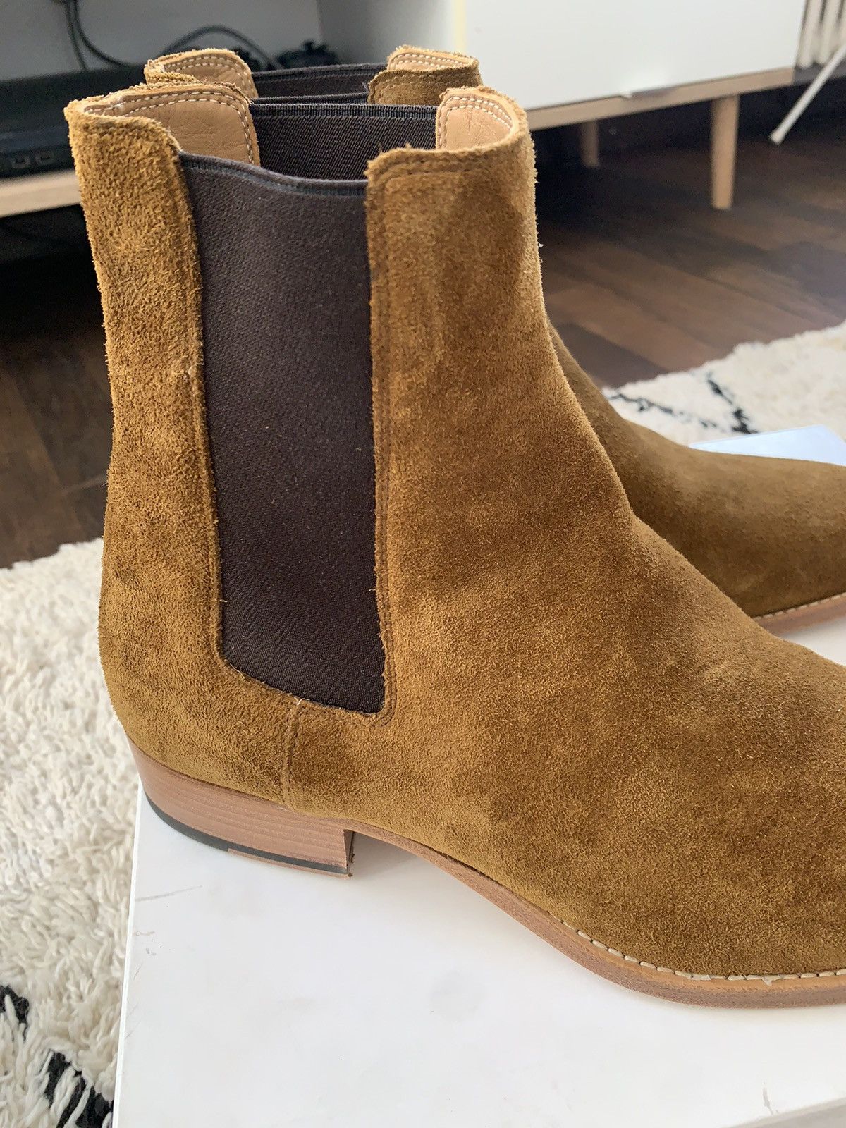 Sandro Sandro Suede Chelsea Boots Size US 10 / EU 43 - 2 Thumbnail