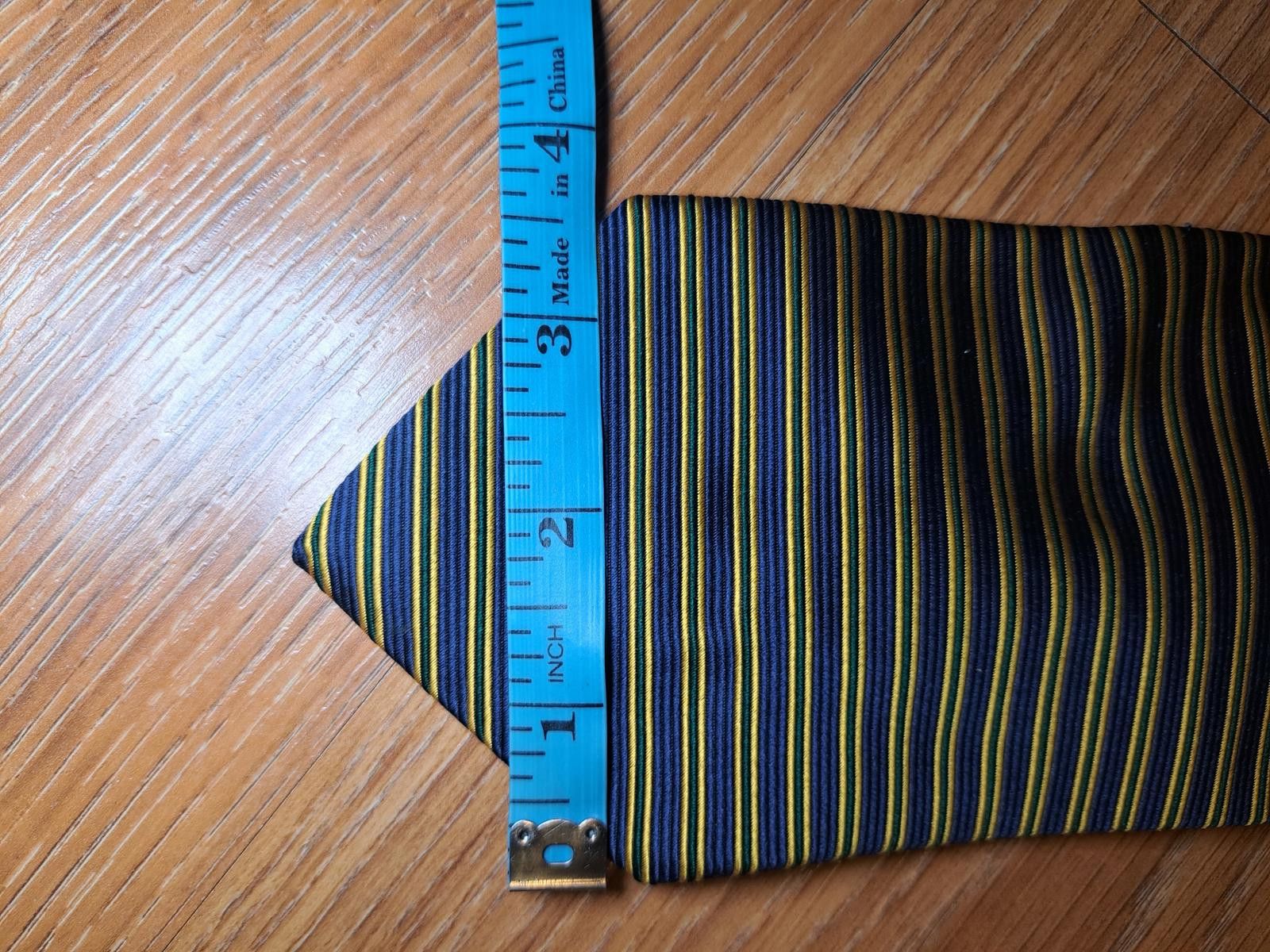 Brooks Brothers Brooks Brothers Silk Tie Blue Multicolor Striped Made in USA Size ONE SIZE - 6 Thumbnail
