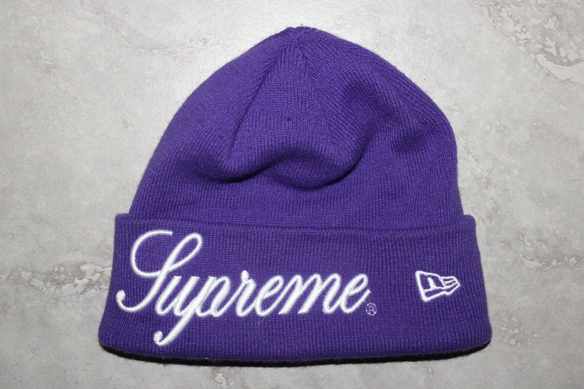 Supreme Supreme new era Script beanie Size ONE SIZE - 2 Thumbnail